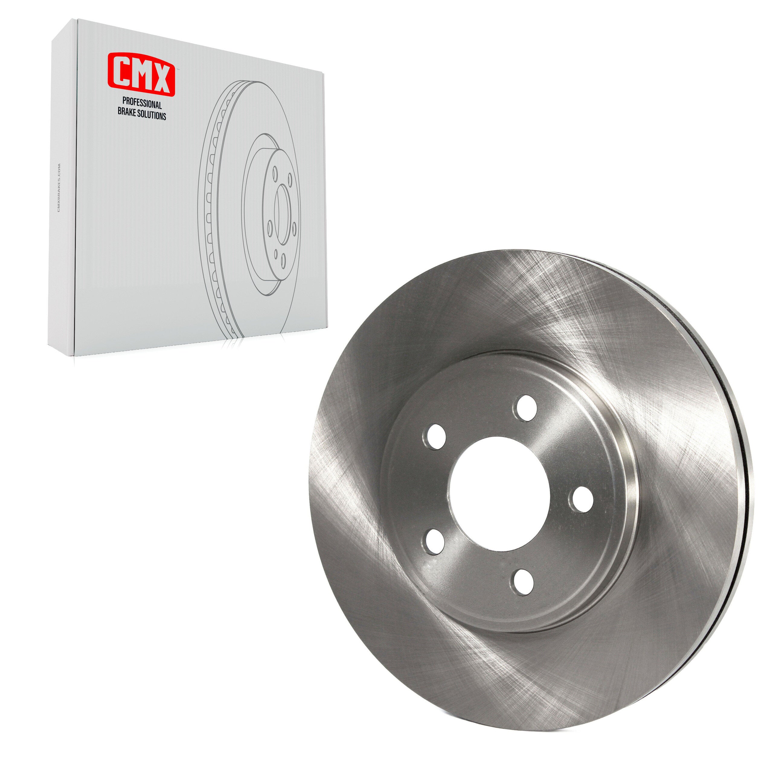 CMX 8-680110 Disc Brake Rotor for 2003-2011 Ford Mustang, Ford Crown Victoria, Lincoln Town Car - Front