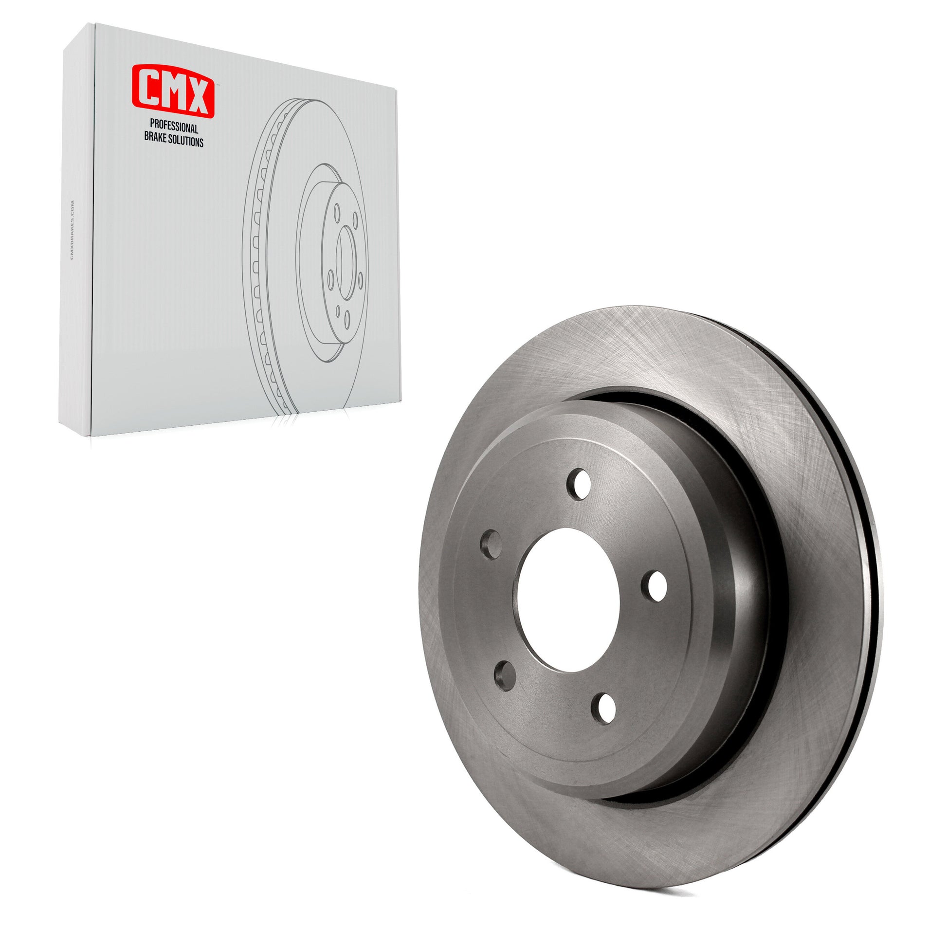 CMX 8-680129 Disc Brake Rotor for 2003-2011 Ford Crown Victoria, Mercury Grand Marquis, Mercury Marauder - Rear