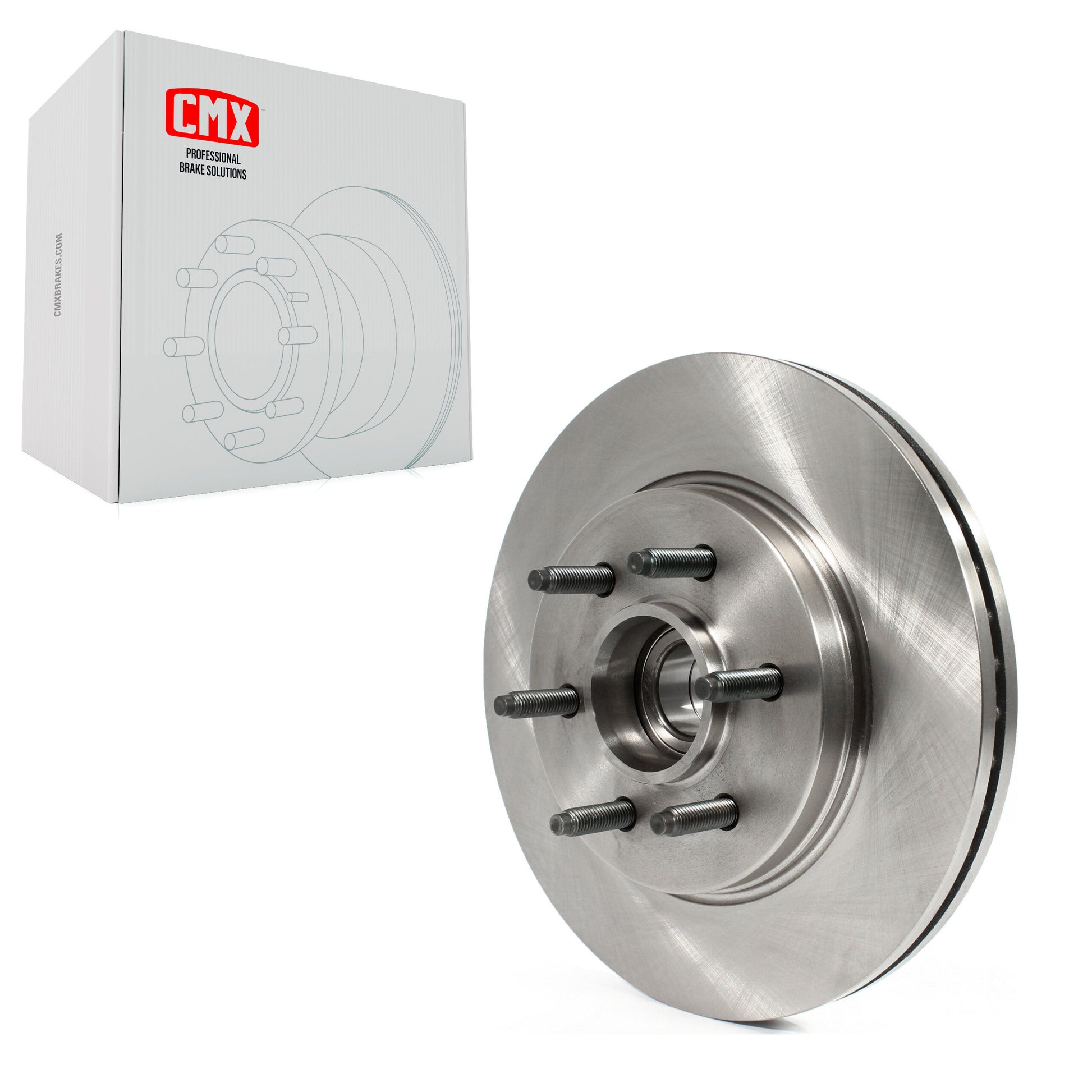 CMX 8-680178 Disc Brake Rotor and Hub Assembly for 2004-2008 Lincoln Mark LT, Ford F-150 - Front