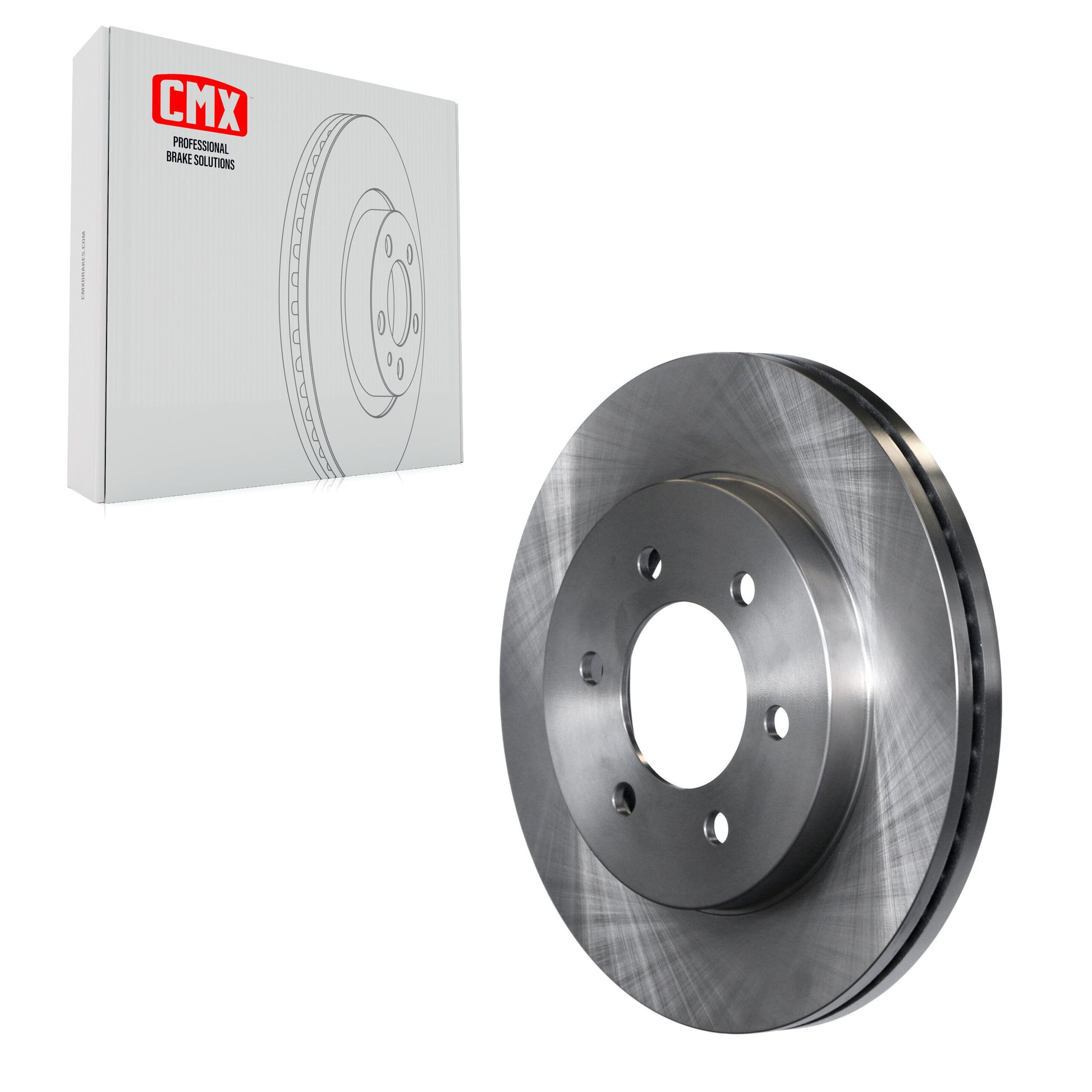 CMX 8-680180 Disc Brake Rotor for 2004-2008 Lincoln Mark LT, Ford F-150 - Front