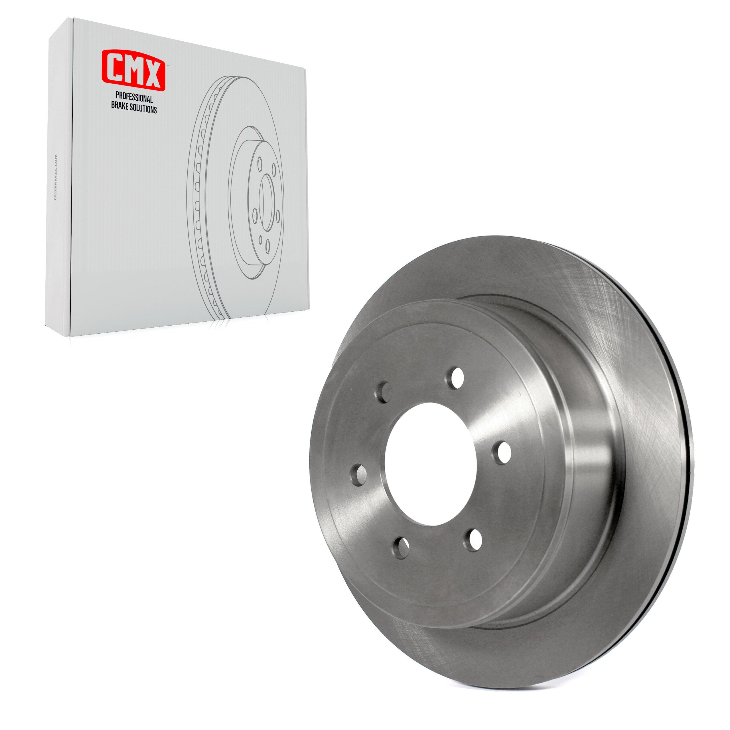 CMX 8-680182 Disc Brake Rotor for 2004-2011 Lincoln Mark LT, Ford F-150 - Rear
