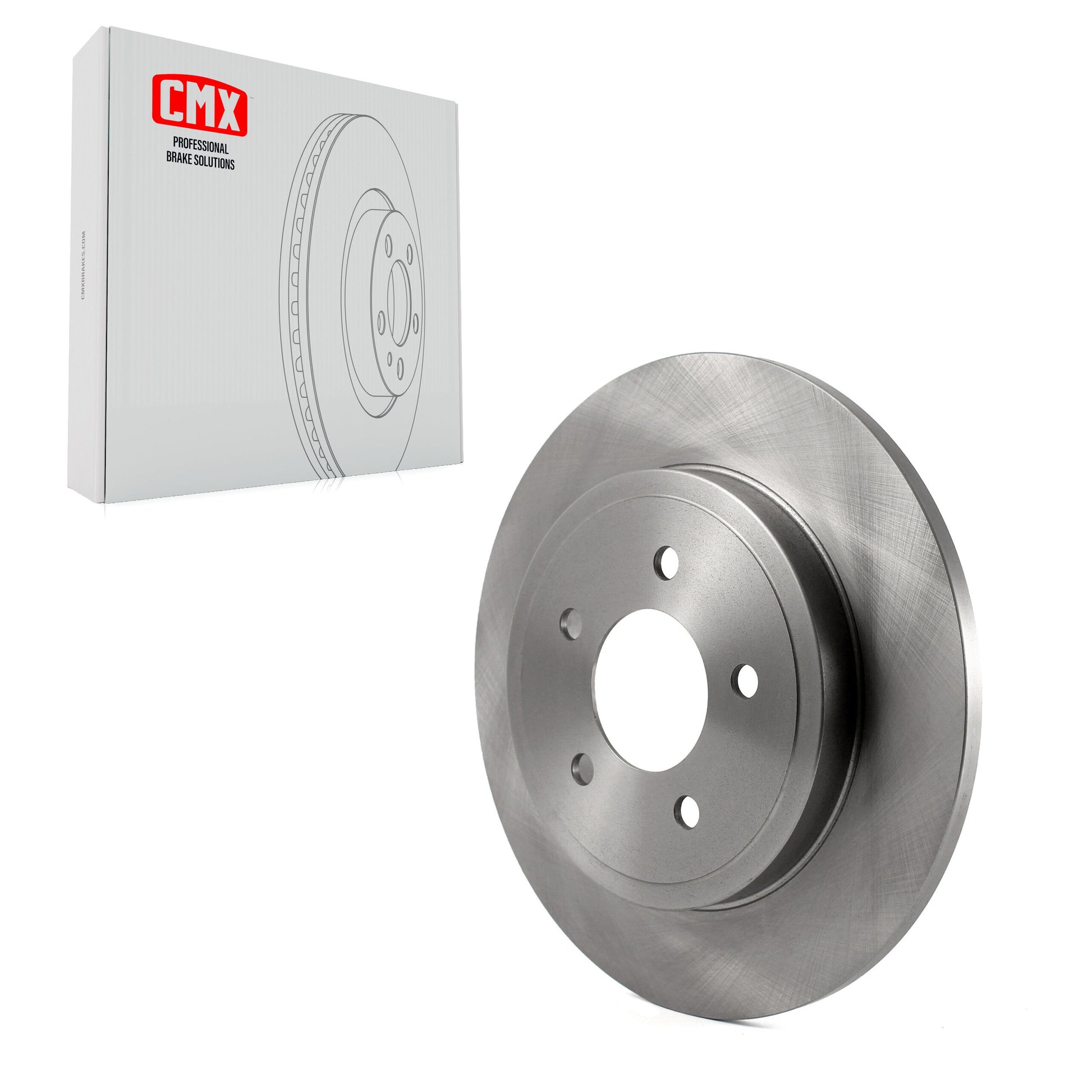CMX 8-680271 Disc Brake Rotor for 2005-2011 Mazda Tribute, Ford Escape, Mercury Mariner - Rear