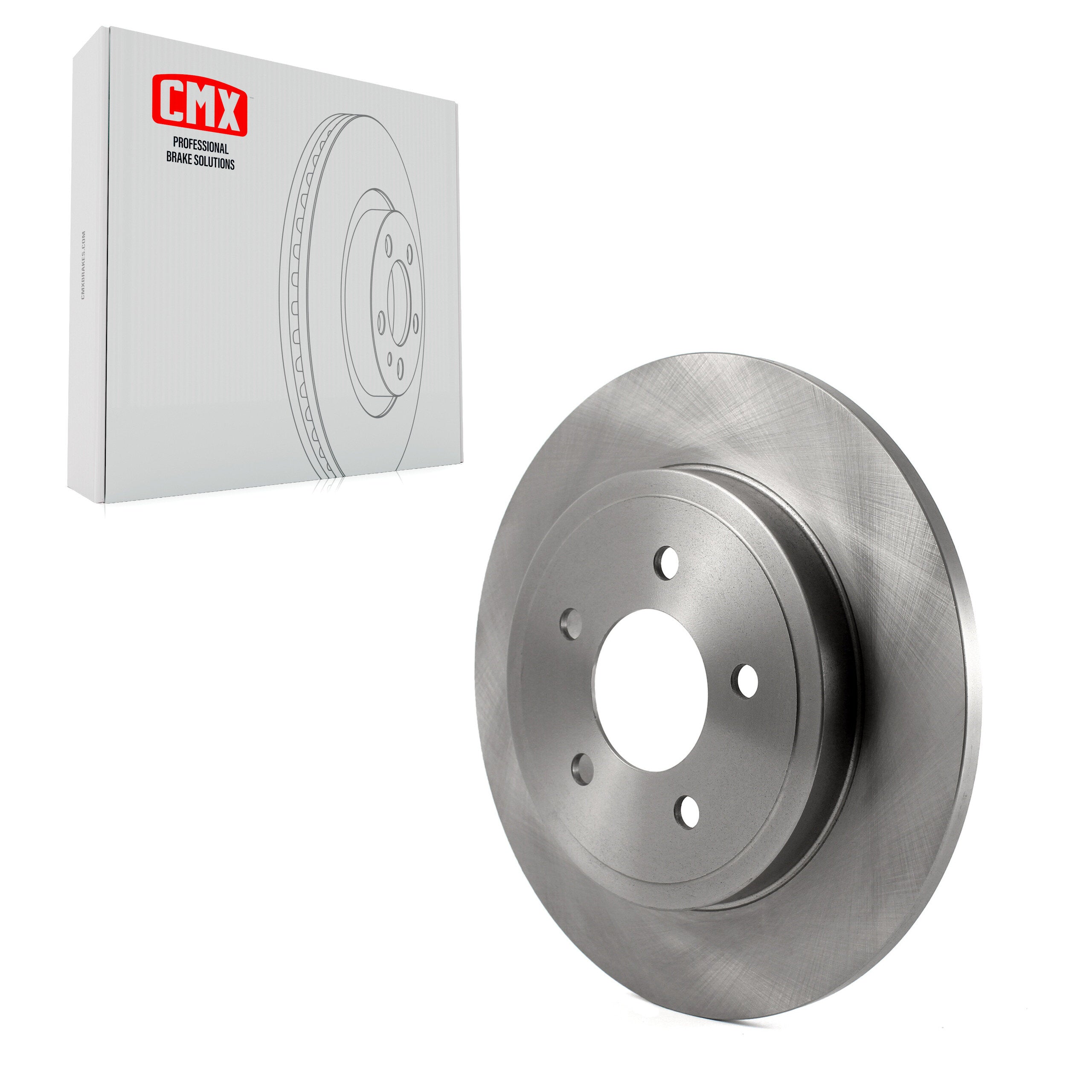 CMX 8-680271 Disc Brake Rotor for 2005-2011 Mazda Tribute, Ford Escape, Mercury Mariner - Rear