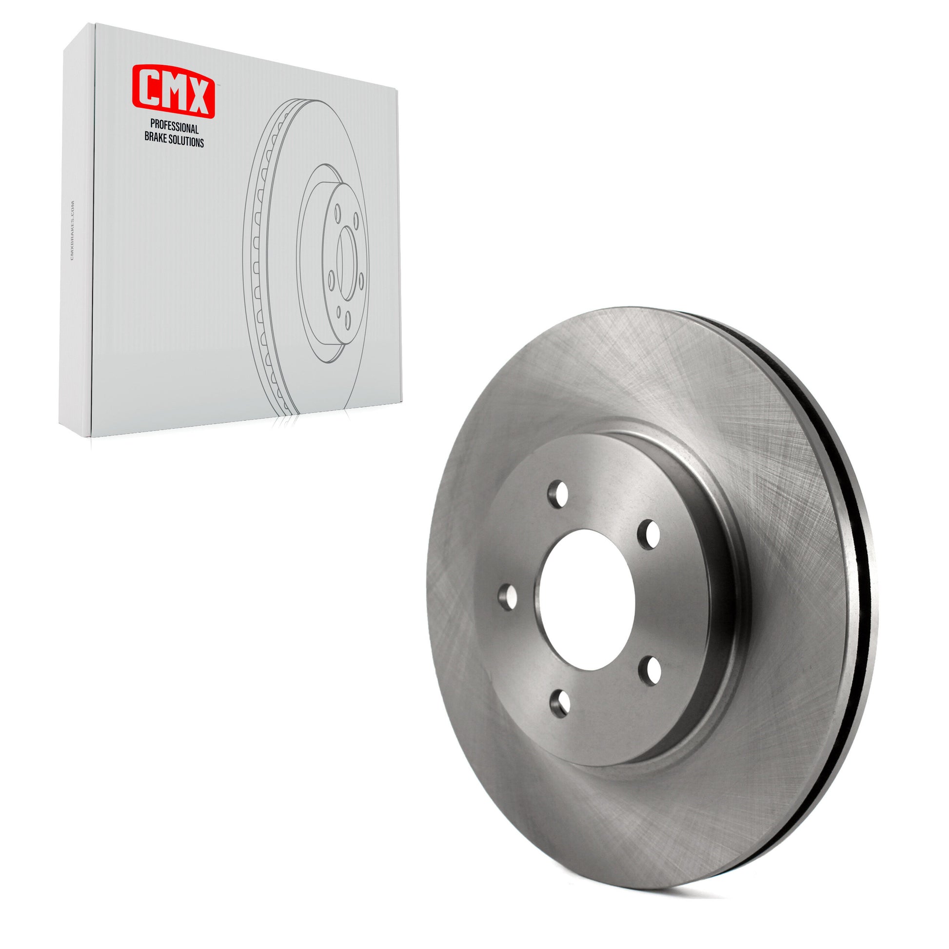 CMX 8-680272 Disc Brake Rotor for 2005-2012 Ford Escape, Mazda Tribute, Mercury Mariner - Front