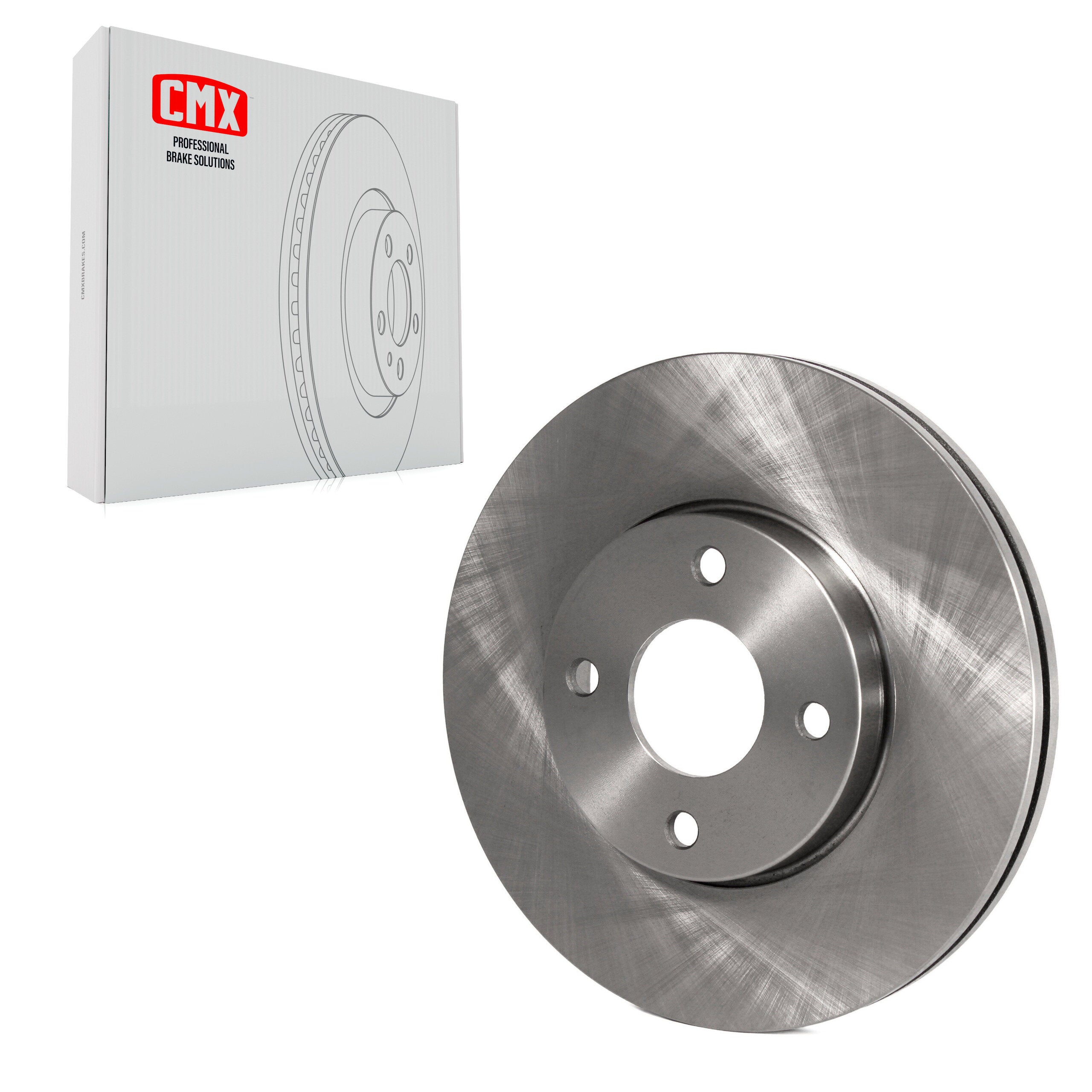 CMX 8-680319 Disc Brake Rotor for 2005-2007 Ford Focus - Front