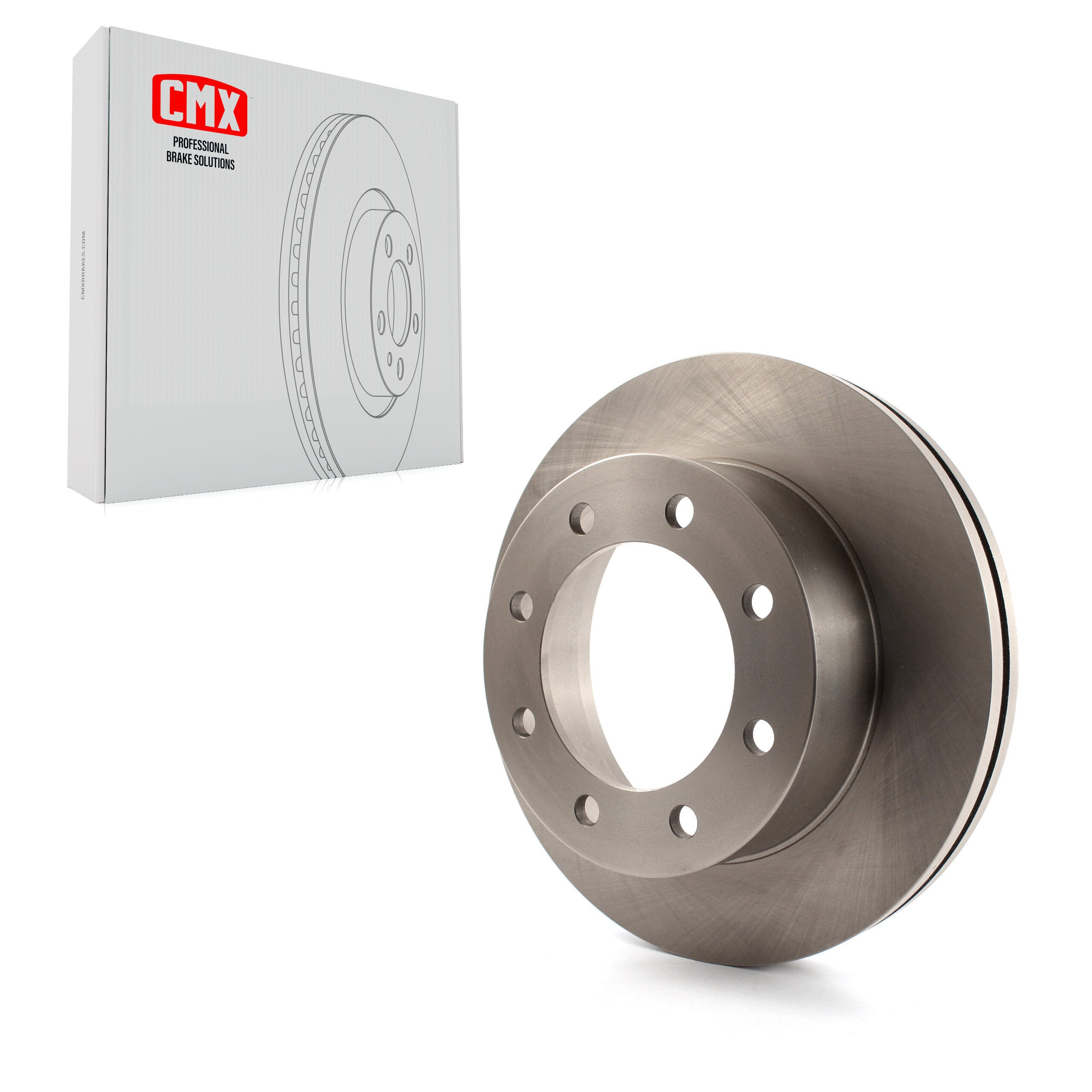 CMX 8-680339 Disc Brake Rotor for 2005-2013 Ford F-450 Super Duty, Ford F-350 Super Duty - Front