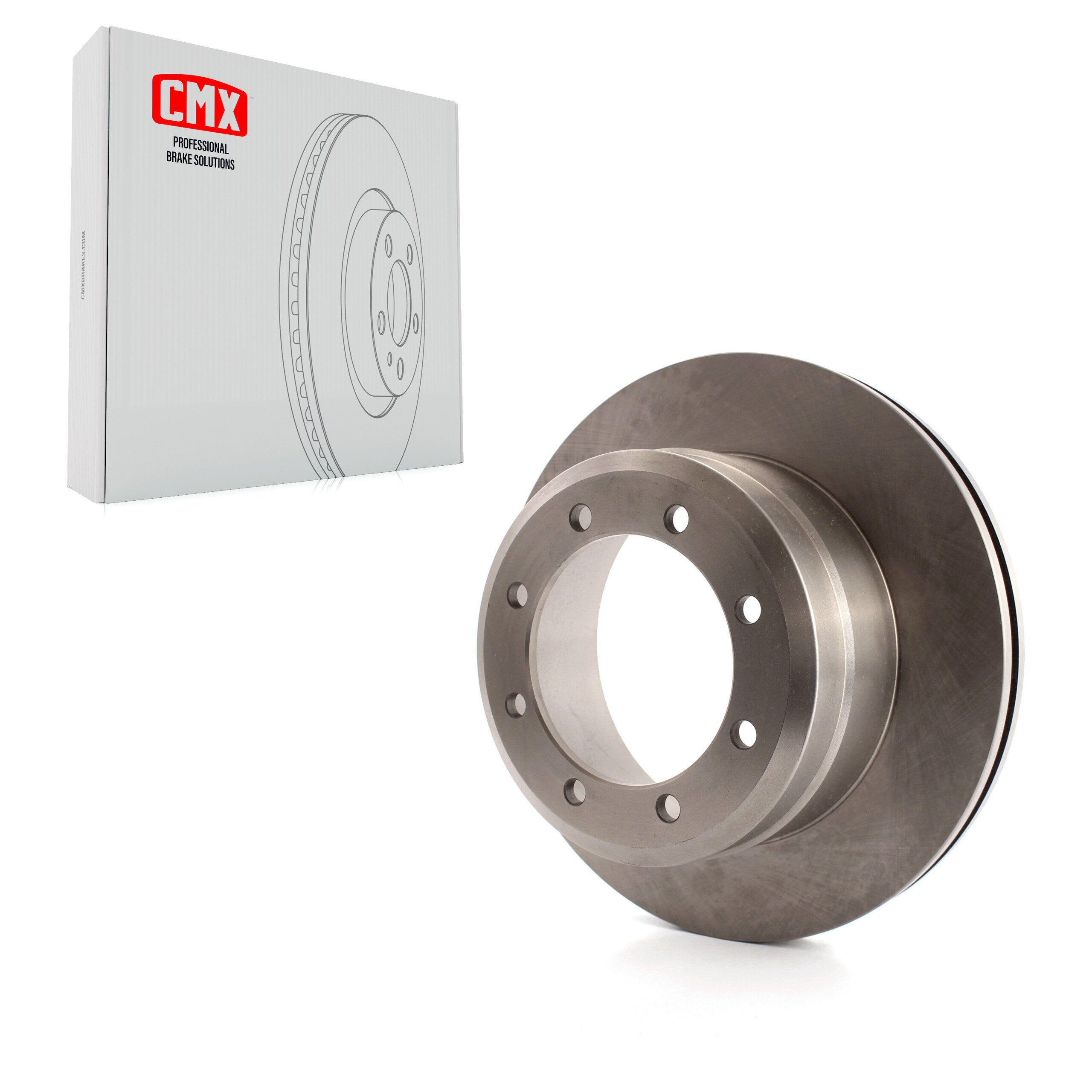 CMX 8-680344 Disc Brake Rotor for 2005-2012 Ford F-450 Super Duty, Ford F-250 Super Duty, Ford F-350 Super Duty - Rear