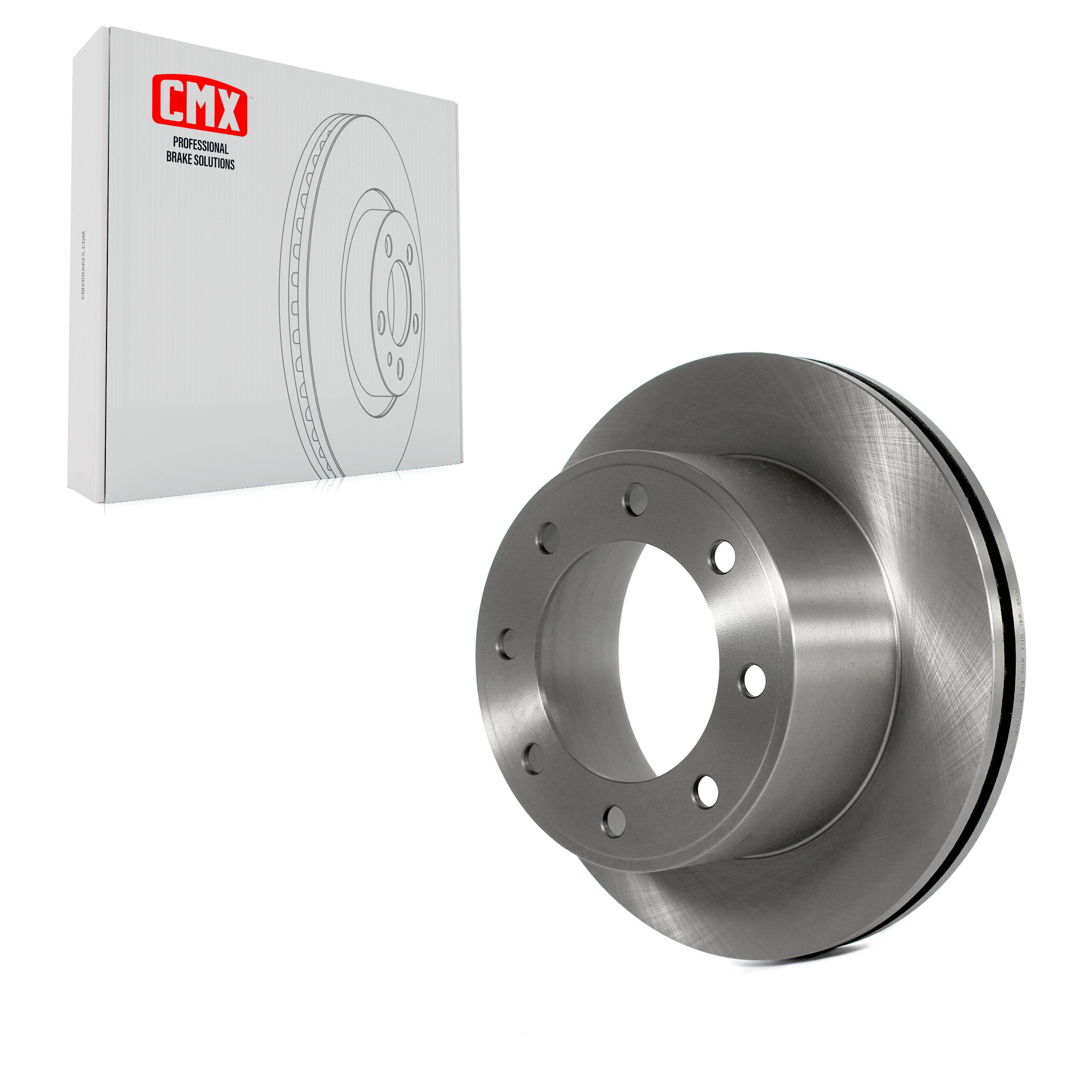 CMX 8-680394 Disc Brake Rotor for 2005-2012 Ford F-250 Super Duty, Ford F-350 Super Duty - Rear