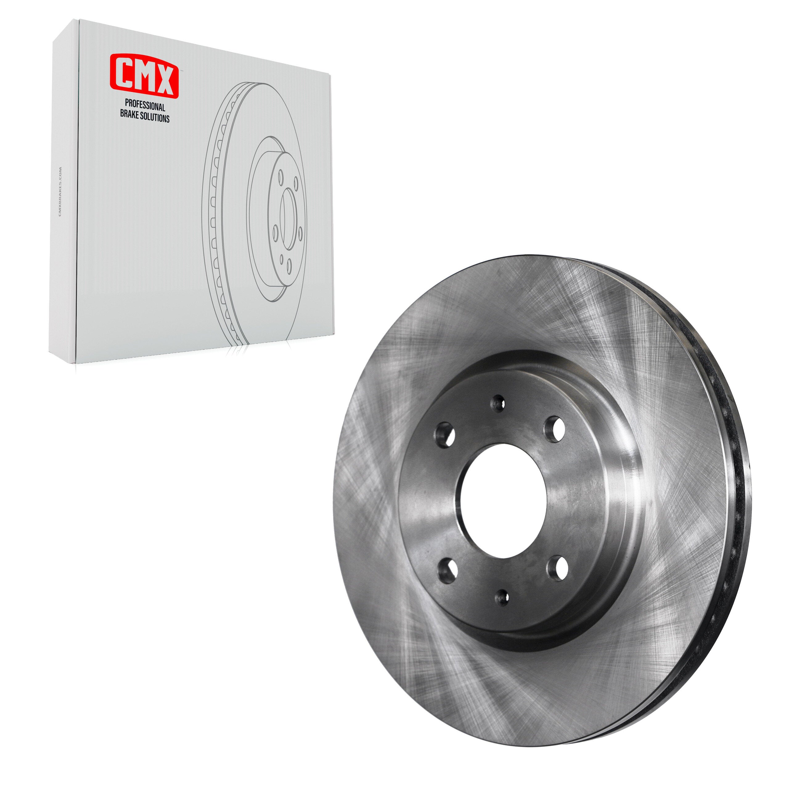 CMX 8-680677 Disc Brake Rotor for 2008-2011 Ford Focus - Front