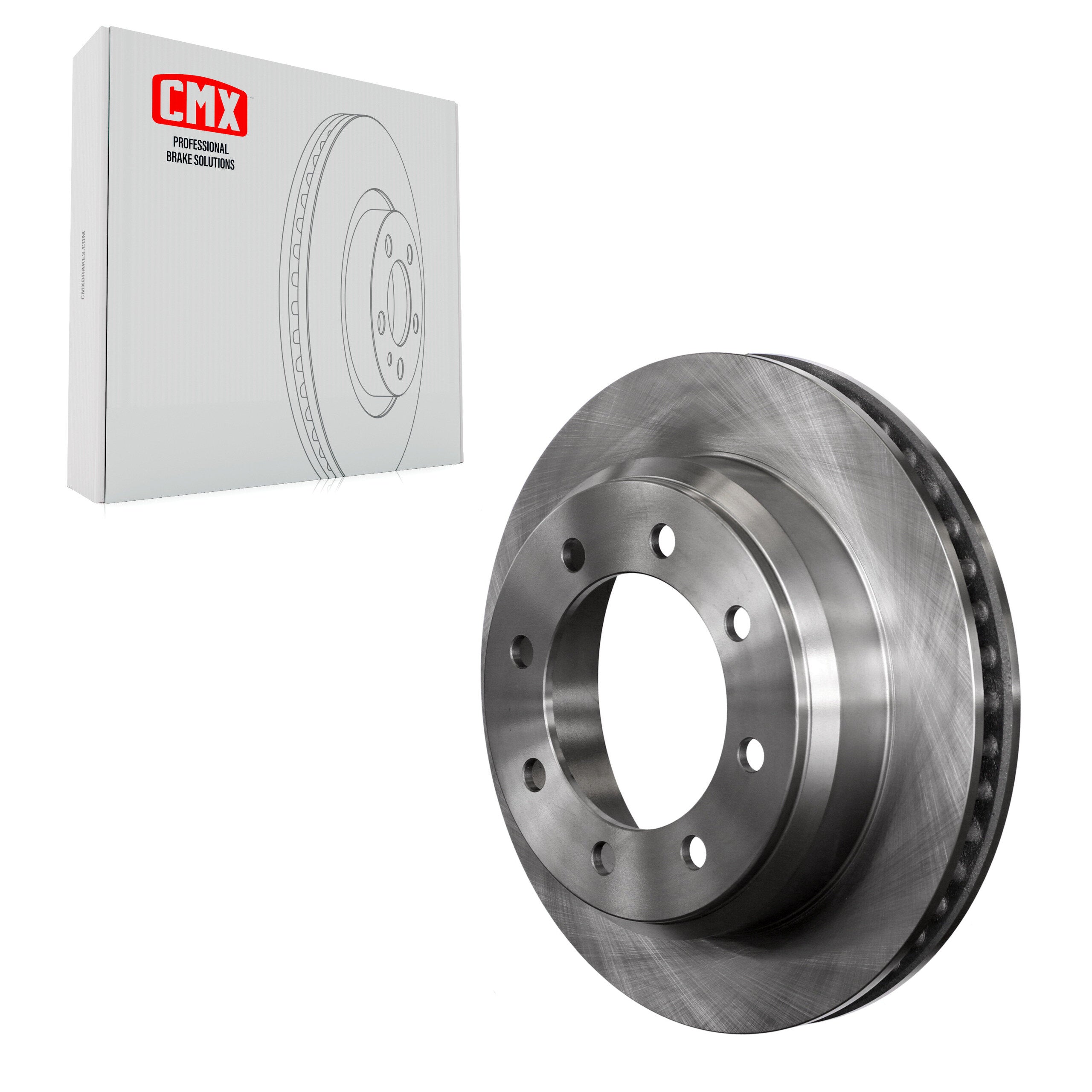CMX 8-680679 Disc Brake Rotor for 2008-2023 Ford E-350 Super Duty, Ford E-150, Ford E-150 Econoline - Rear