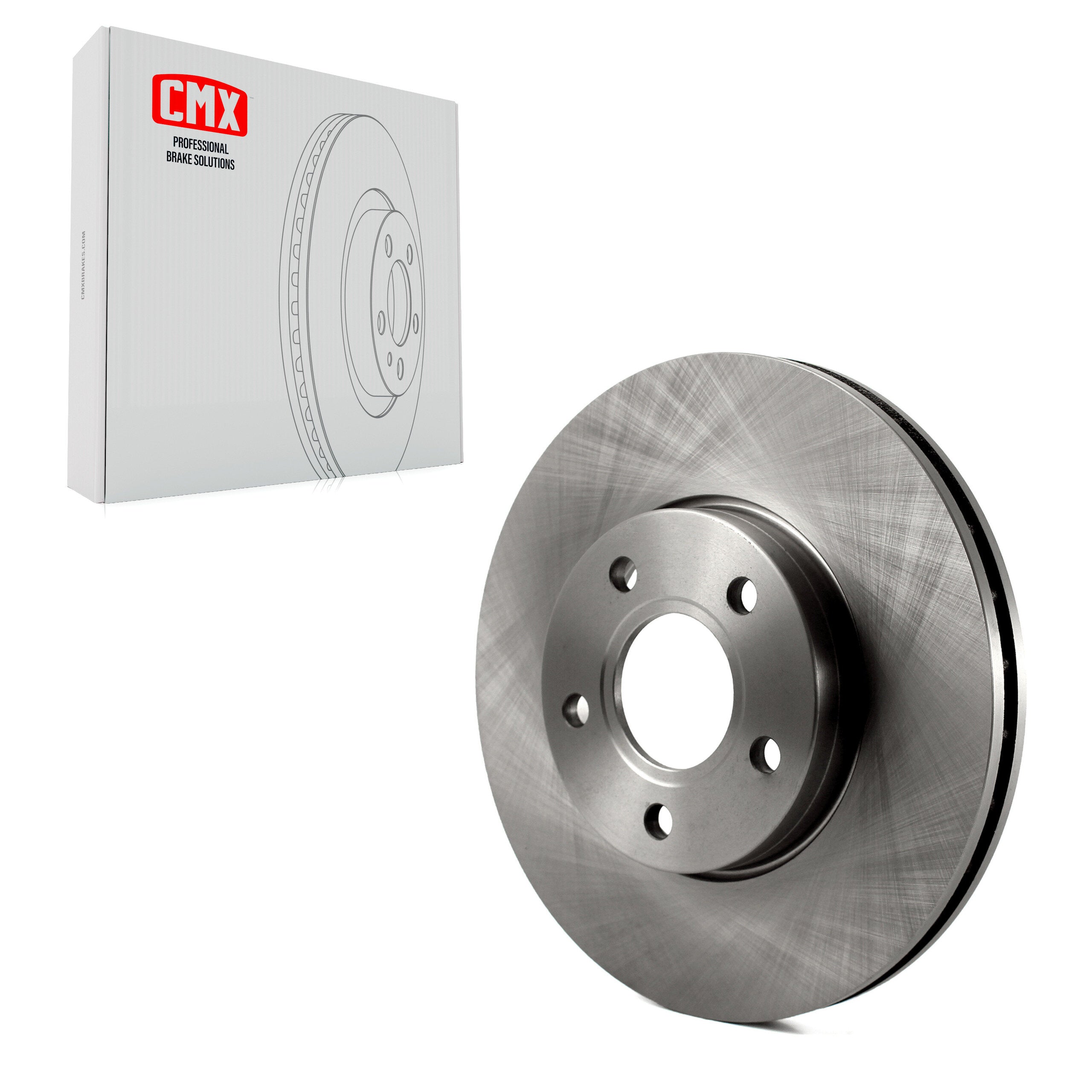 CMX 8-680930 Disc Brake Rotor for 2012-2018 Ford C-Max, Ford Focus - Front
