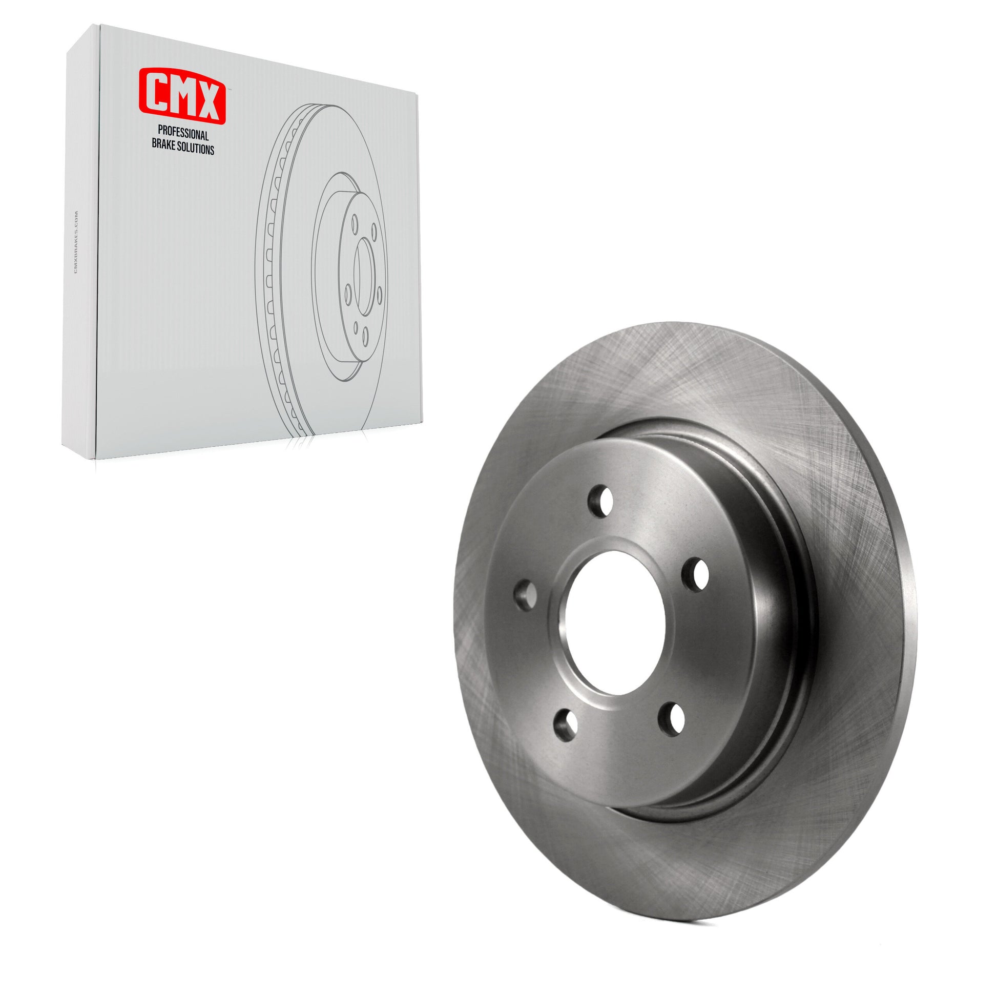 CMX 8-680931 Disc Brake Rotor for 2012-2018 Ford Focus - Rear