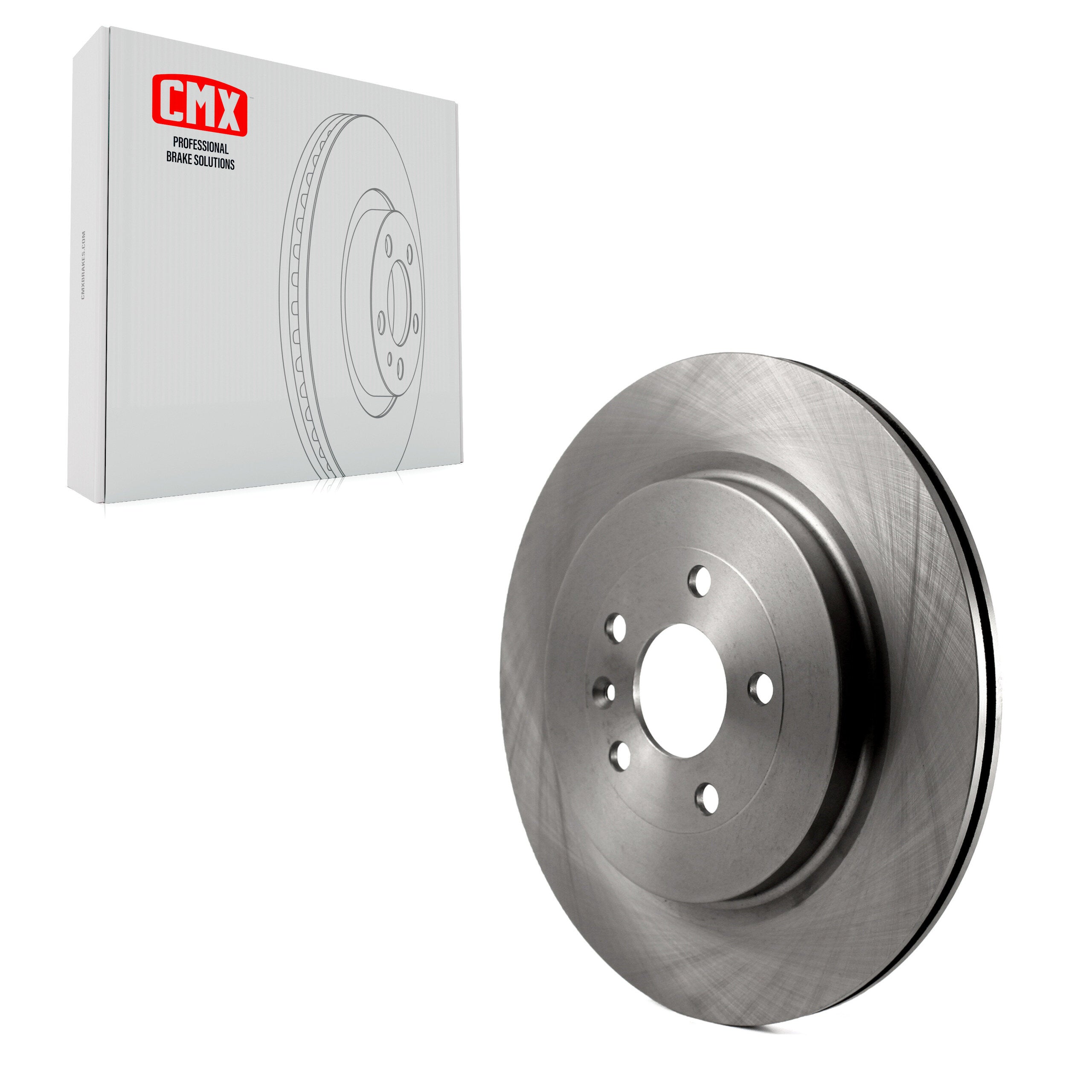 CMX 8-680983 Disc Brake Rotor for 2012-2019 Lincoln MKT, Ford Special Service Police Sedan, Ford Explorer - Rear