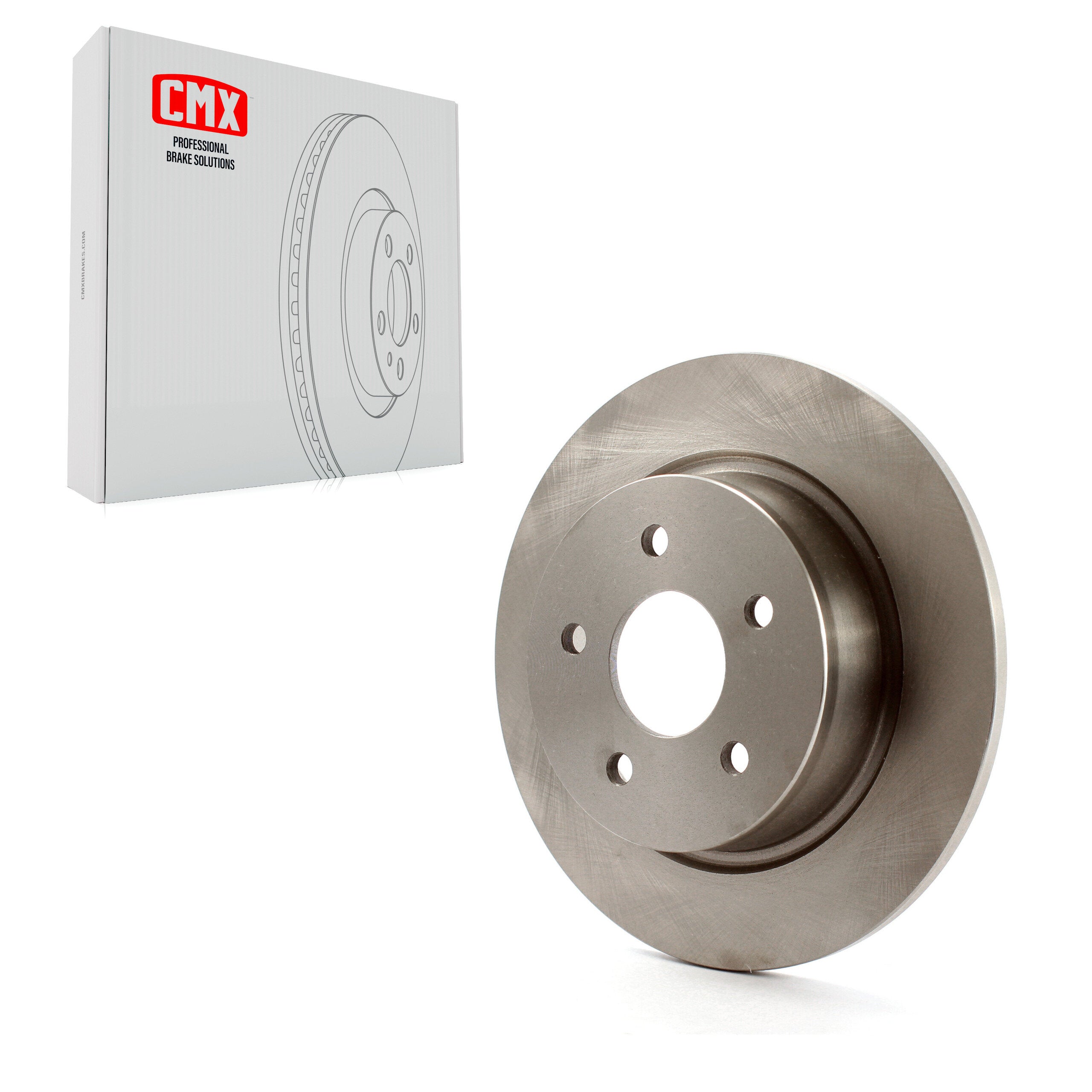 CMX 8-680999 Disc Brake Rotor for 2013-2018 Ford Transit Connect, Ford C-Max, Ford Escape - Rear