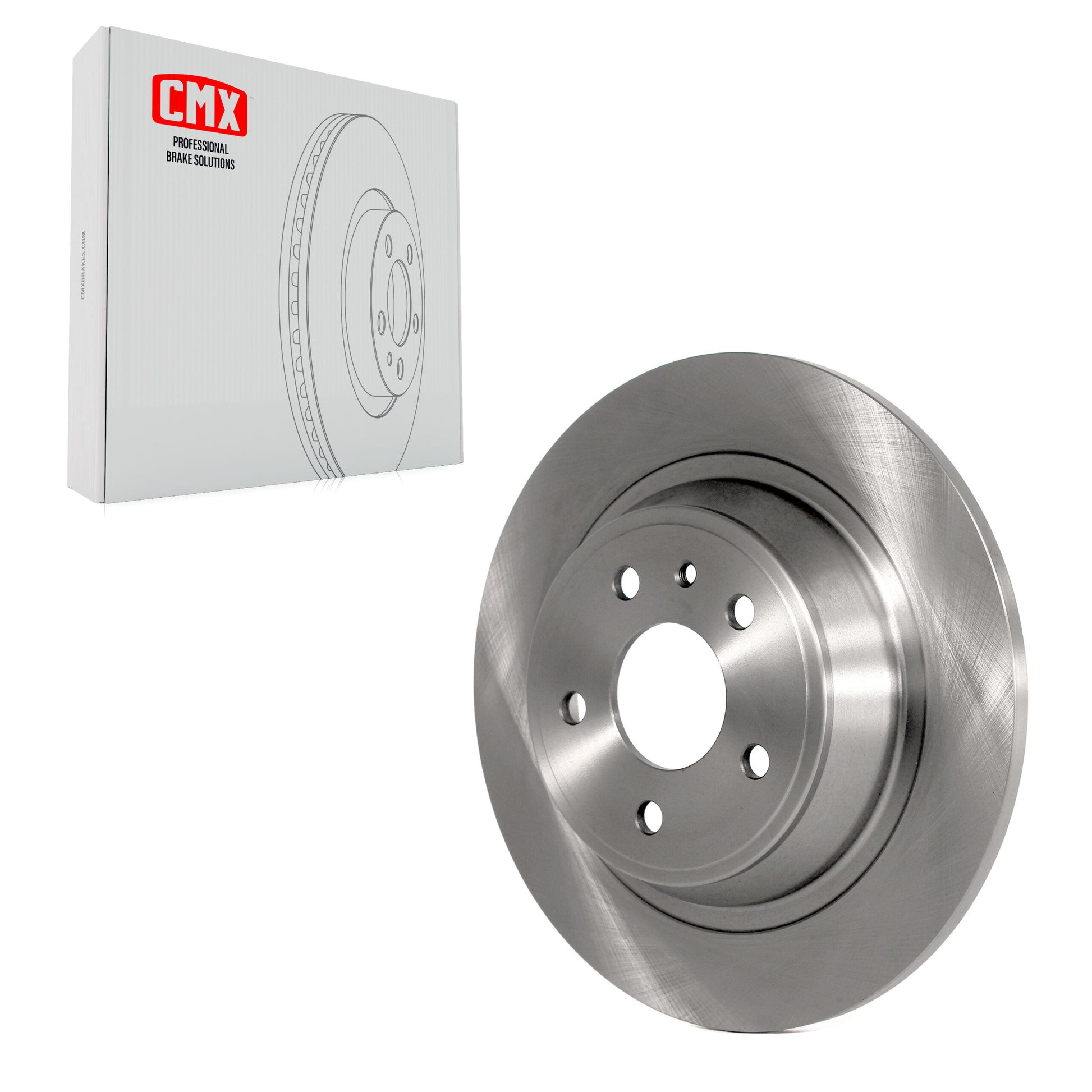 CMX 8-681012 Disc Brake Rotor for 2013-2020 Ford Fusion, Lincoln MKZ - Rear
