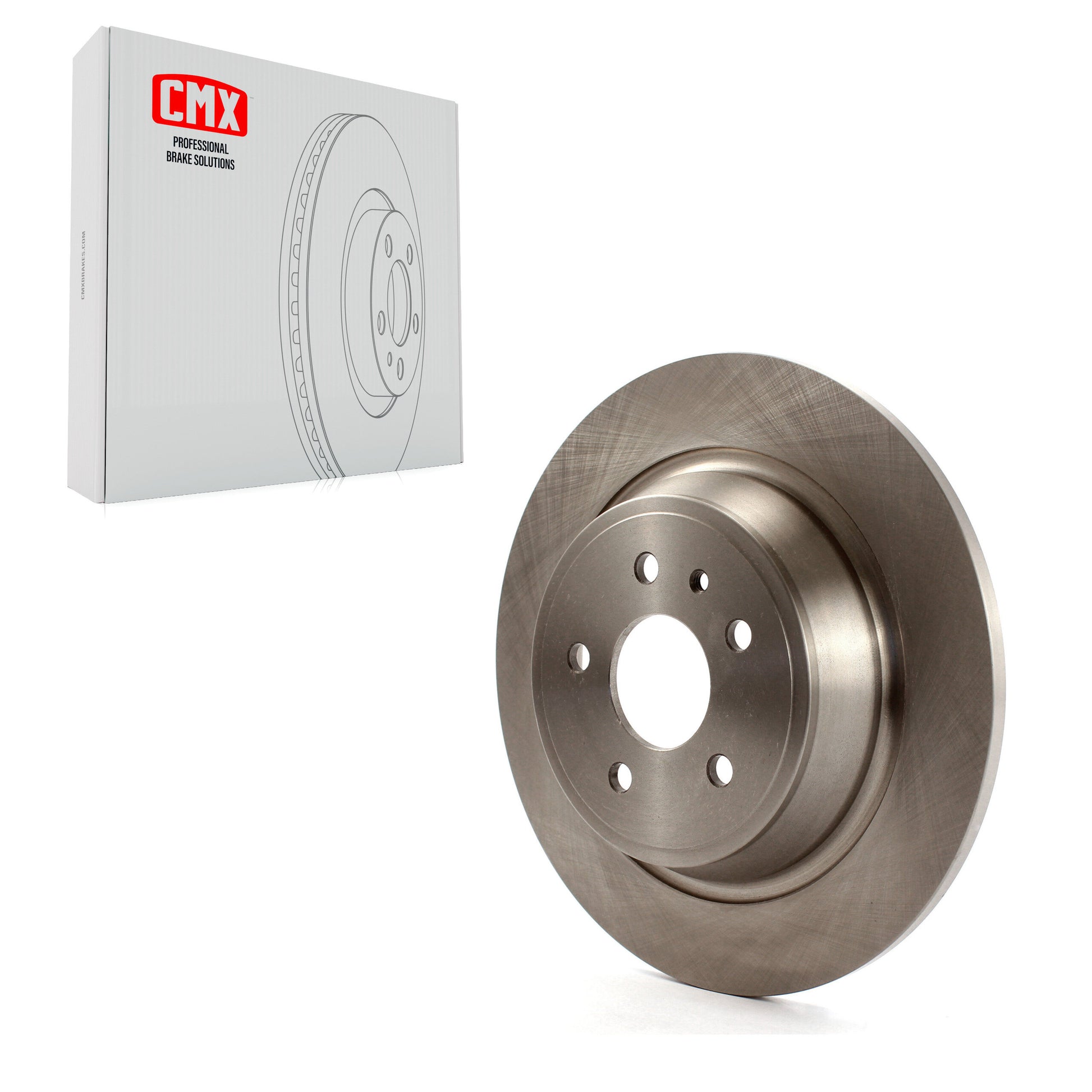 CMX 8-681013 Disc Brake Rotor for 2013-2020 Ford Fusion, Ford Escape, Lincoln Continental - Rear
