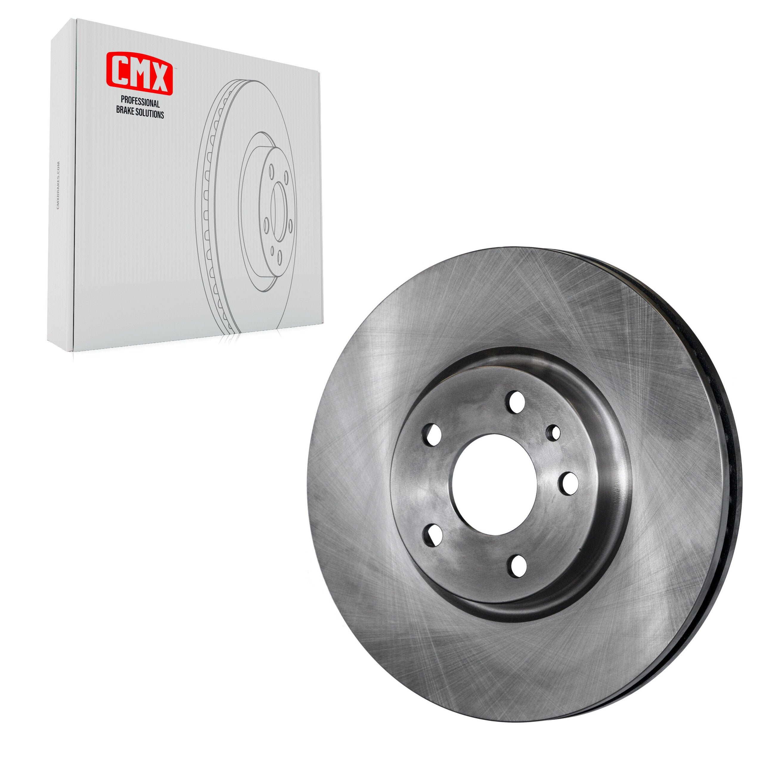 CMX 8-681014 Disc Brake Rotor for 2013-2020 Ford Fusion, Lincoln MKZ - Front
