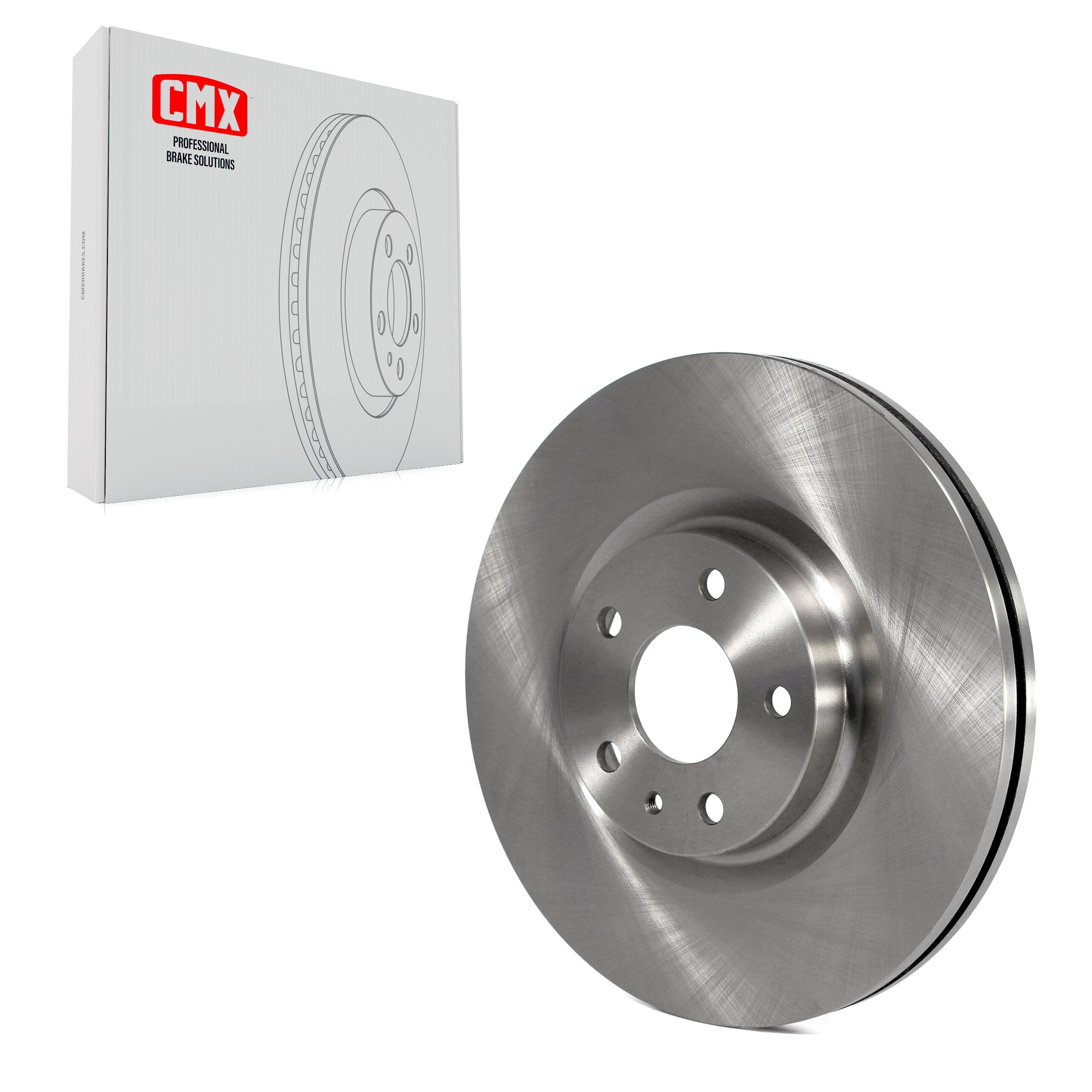 CMX 8-681015 Disc Brake Rotor for 2013-2020 Ford Fusion, Lincoln MKZ - Front