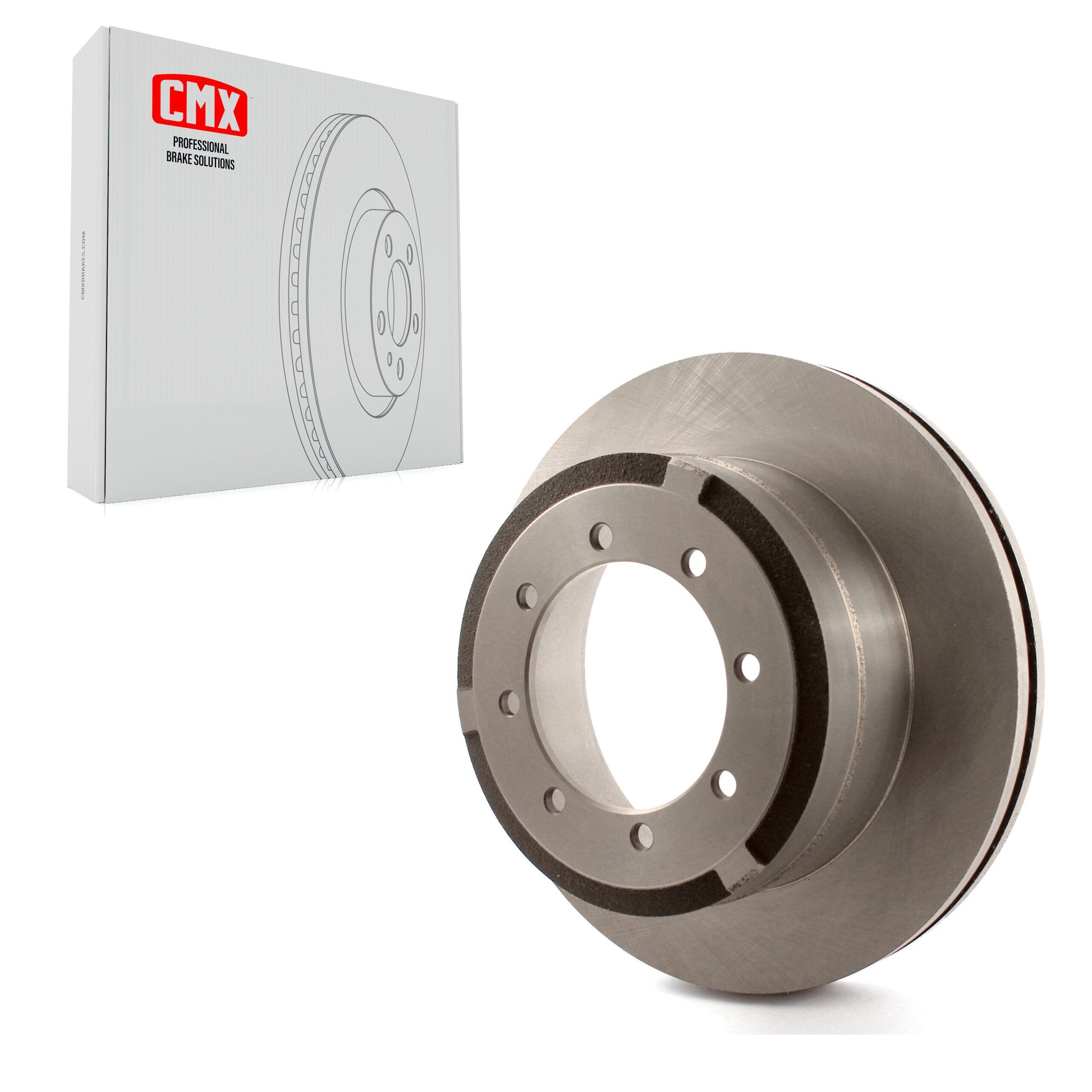 CMX 8-681018 Disc Brake Rotor for 2013-2022 Ford F-350 Super Duty, Ford F-250 Super Duty, Ford F-450 Super Duty - Rear