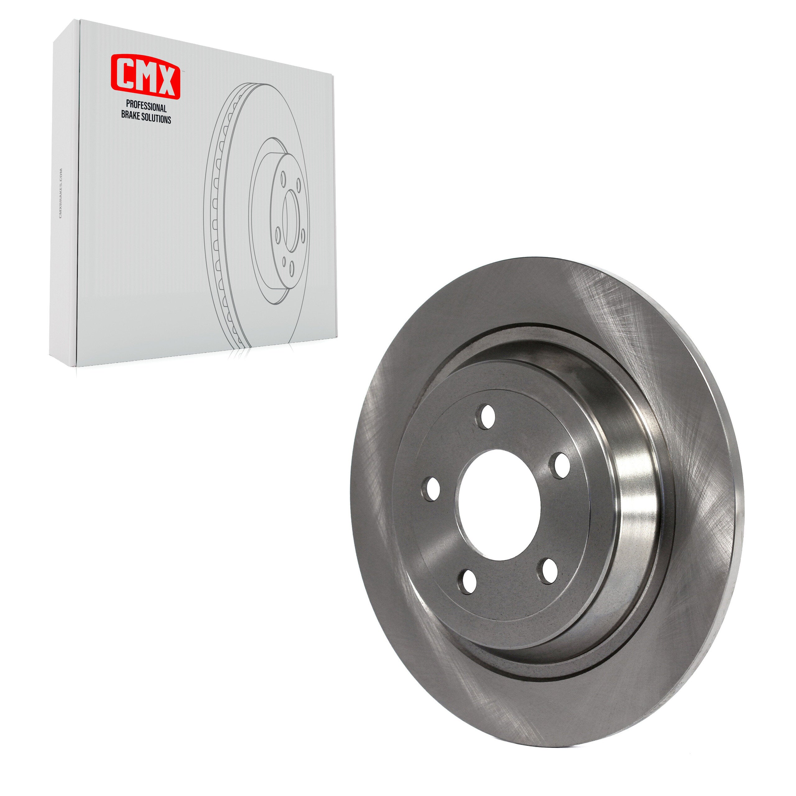 CMX 8-681938 Disc Brake Rotor for 2015-2023 Ford Mustang - Rear