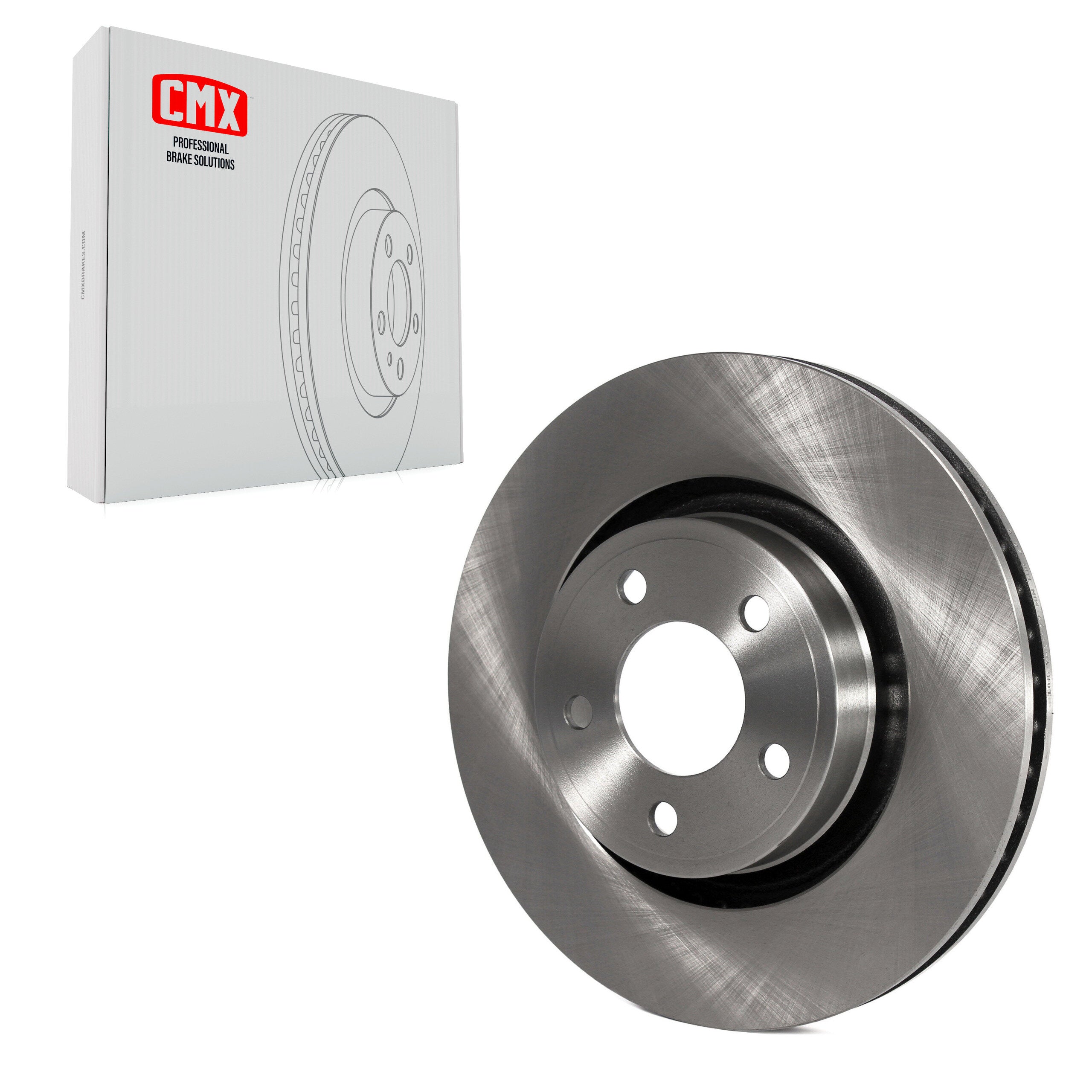 CMX 8-681953 Disc Brake Rotor for 2015-2020 Ford Mustang - Front
