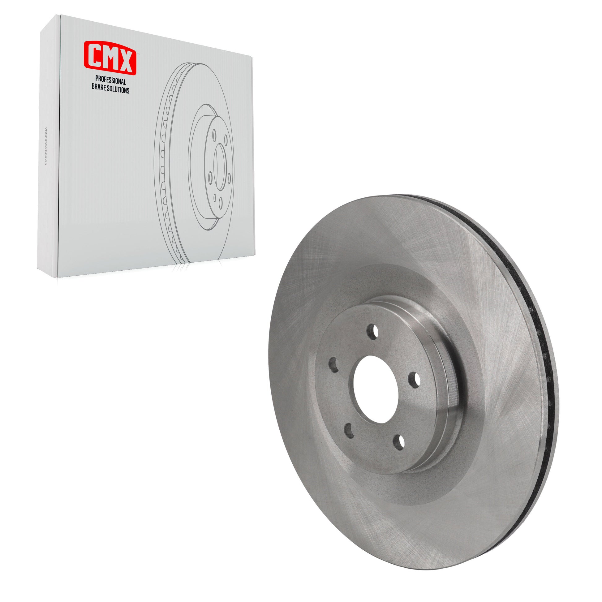 CMX 8-682087 Disc Brake Rotor for 2016-2018 Ford Focus - Front