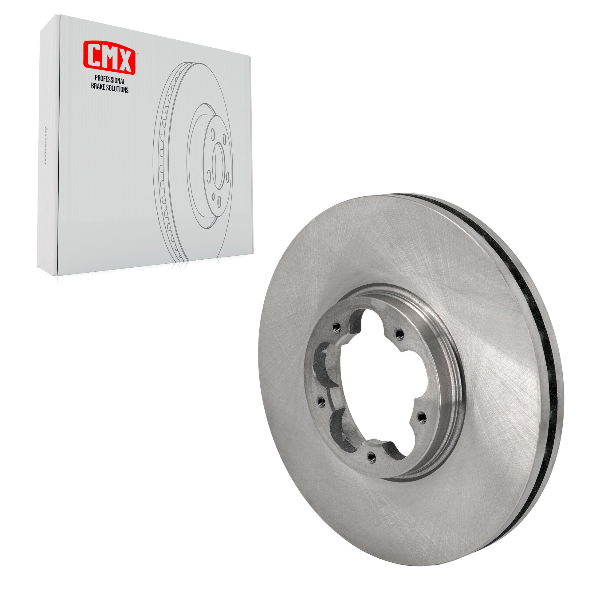 CMX 8-682343 Disc Brake Rotor for 2015-2023 Ford Transit-350 HD, Ford E-Transit, Ford Transit-150 - Front