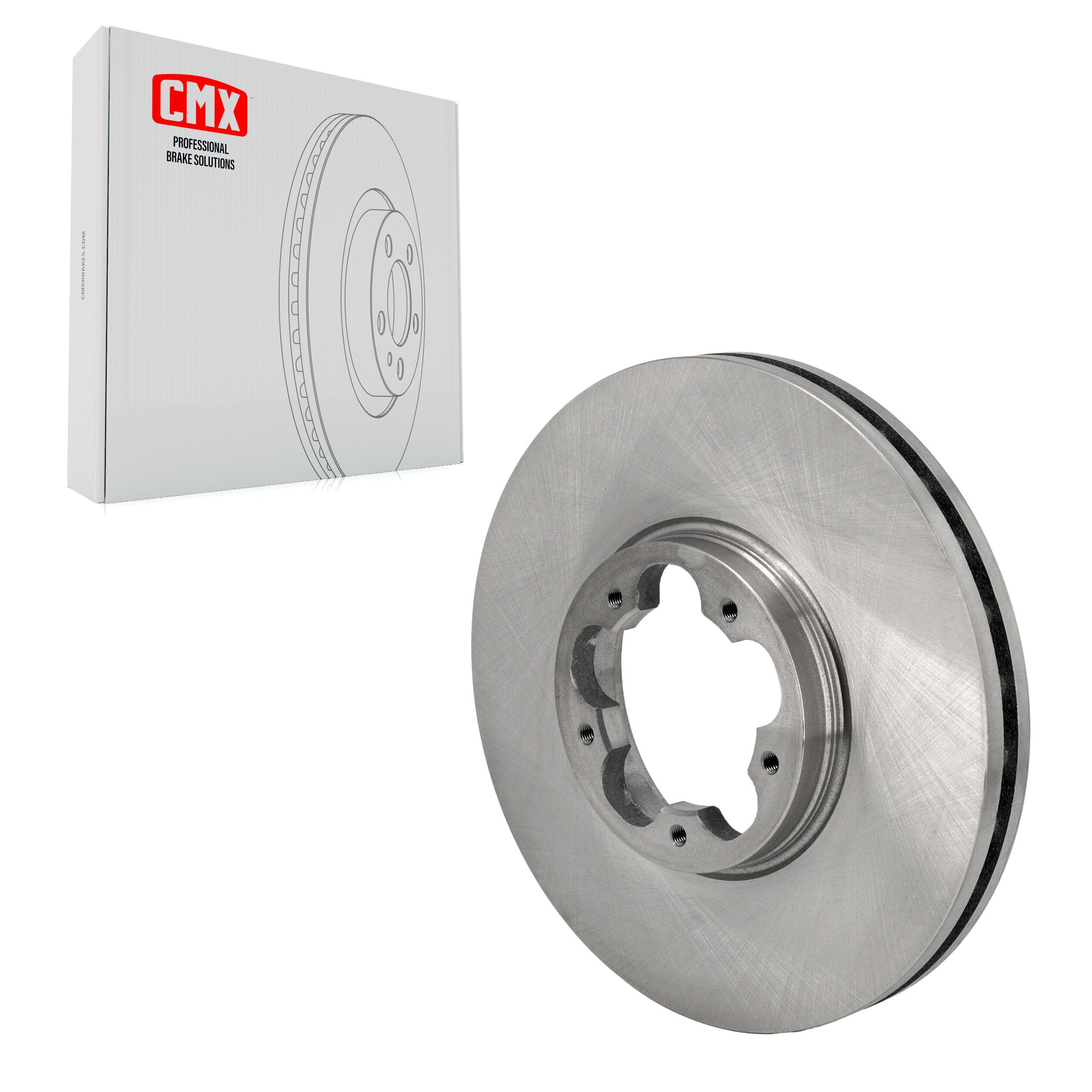 CMX 8-682343 Disc Brake Rotor for 2015-2023 Ford Transit-350 HD, Ford E-Transit, Ford Transit-150 - Front