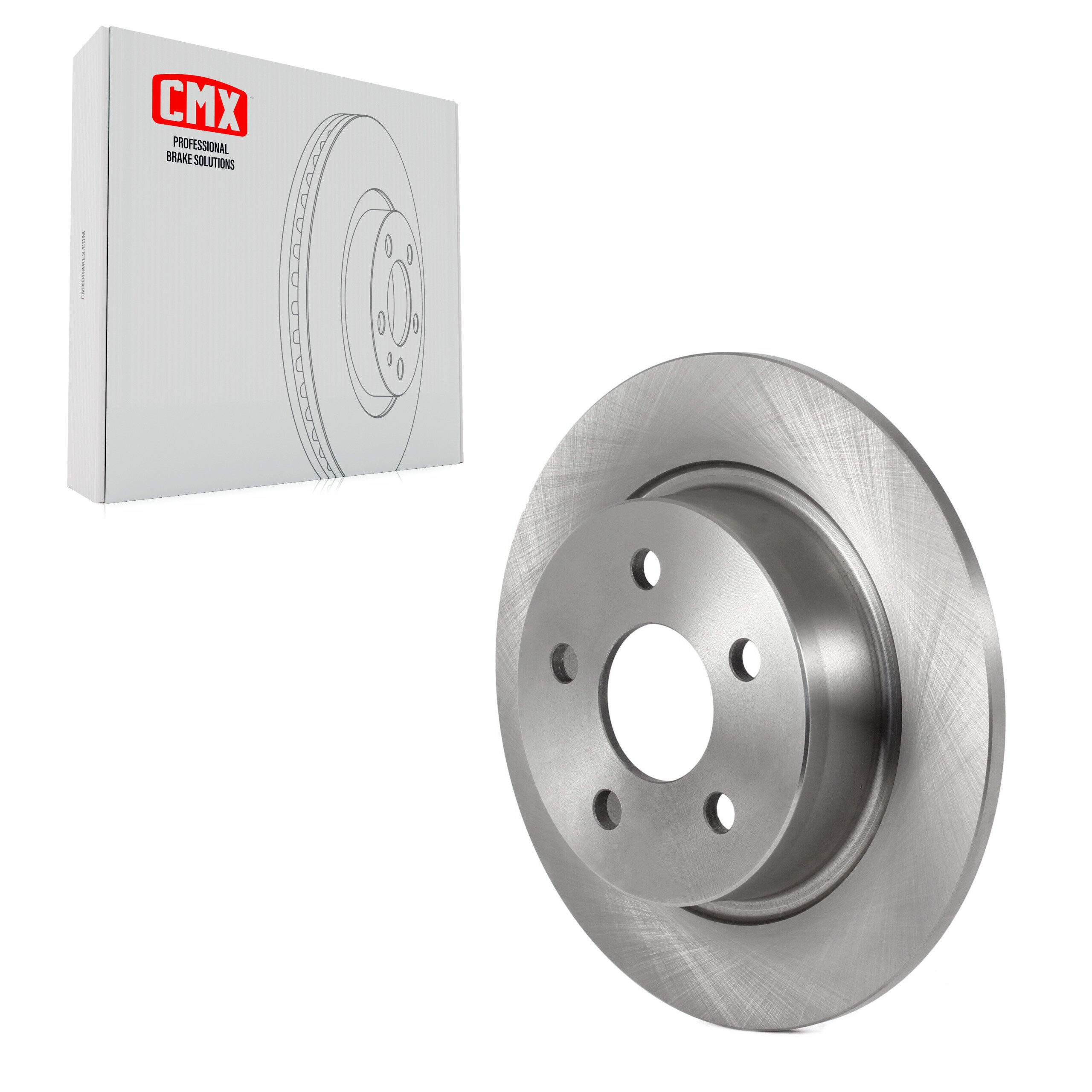 CMX 8-682502 Disc Brake Rotor for 2018-2023 Ford Transit Connect - Rear