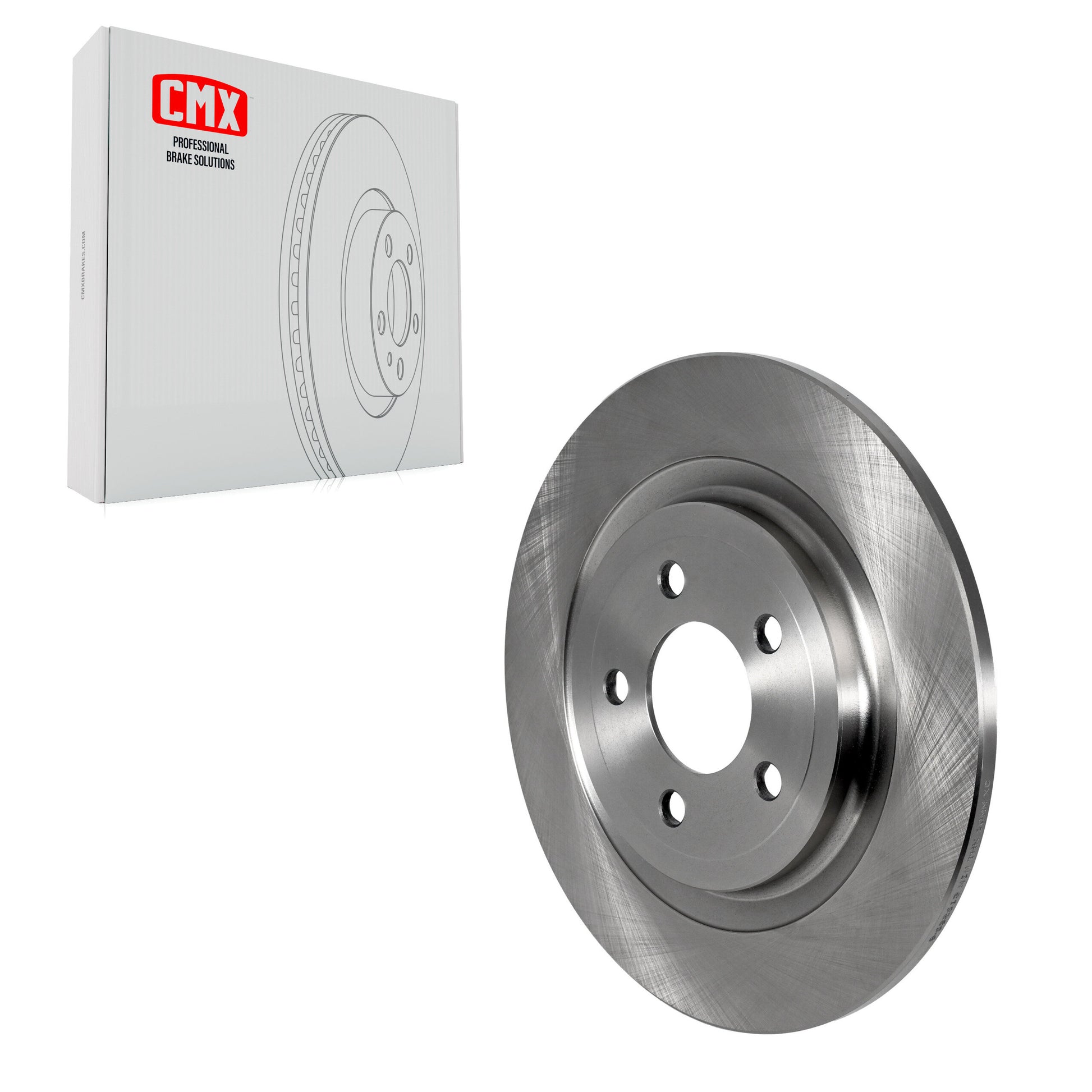 CMX 8-682613 Disc Brake Rotor for 2020-2024 Ford Mustang, Ford Explorer - Rear