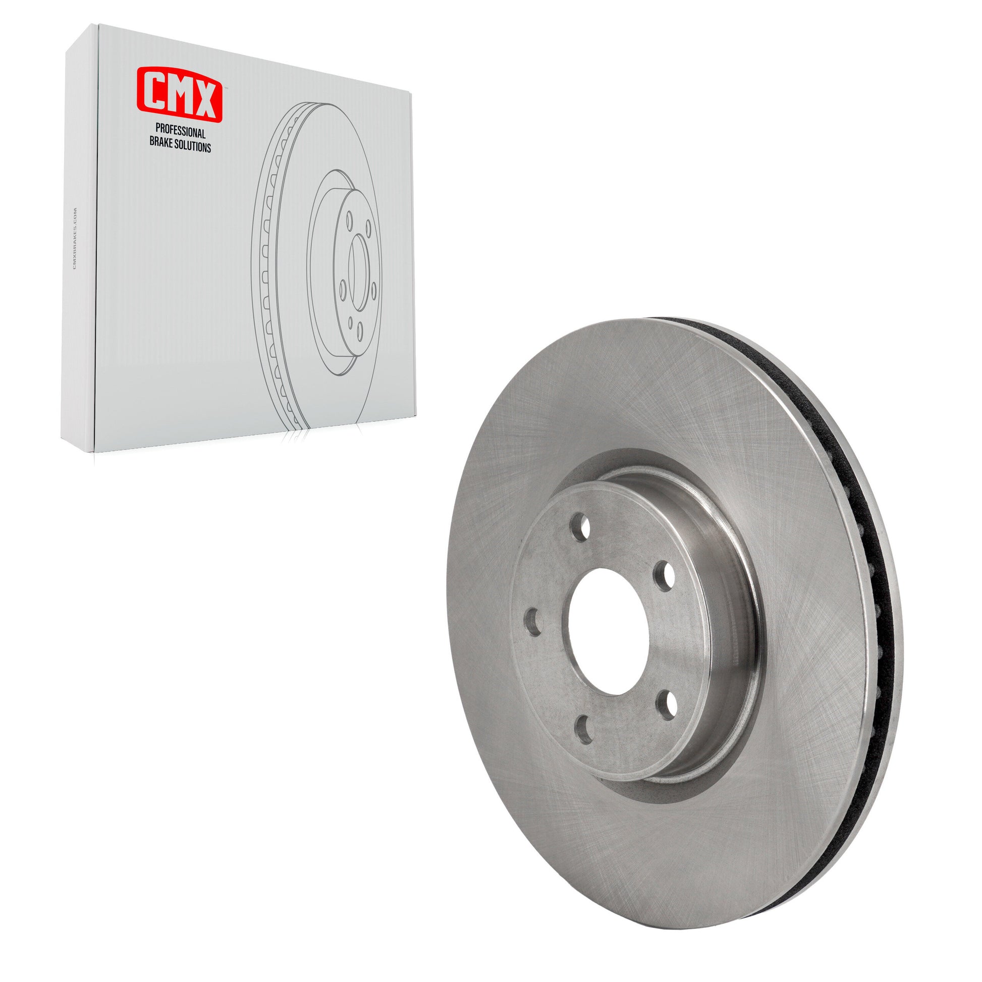 CMX 8-682666 Disc Brake Rotor for 2020-2025 Ford Bronco Sport, Lincoln Corsair, Ford Escape - Front