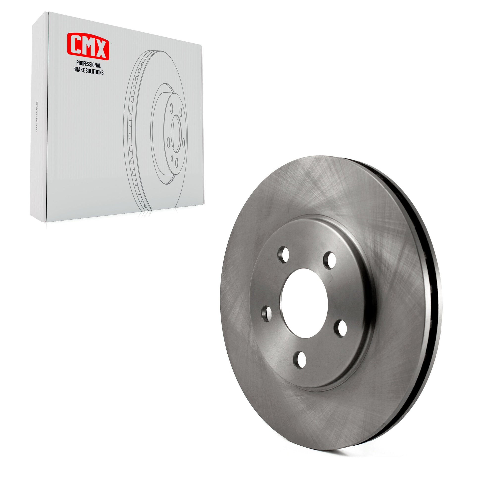CMX 8-76505 Disc Brake Rotor for 1995-2000 Plymouth Breeze, Chrysler Sebring, Chrysler Cirrus - Front