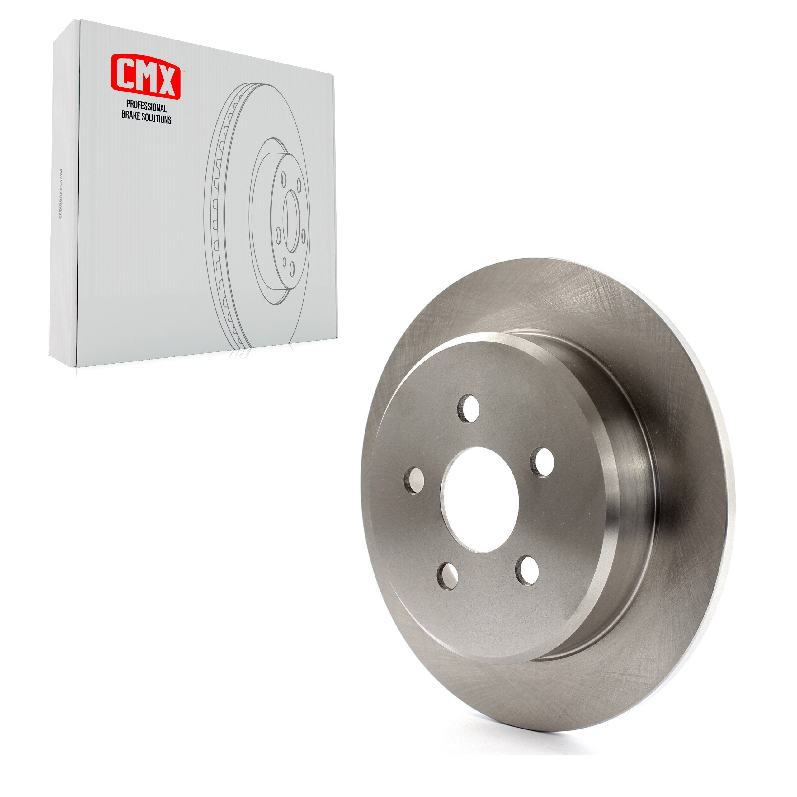 CMX 8-76551 Disc Brake Rotor for 1995-2007 Chrysler PT Cruiser, Chrysler Sebring, Dodge Stratus - Rear