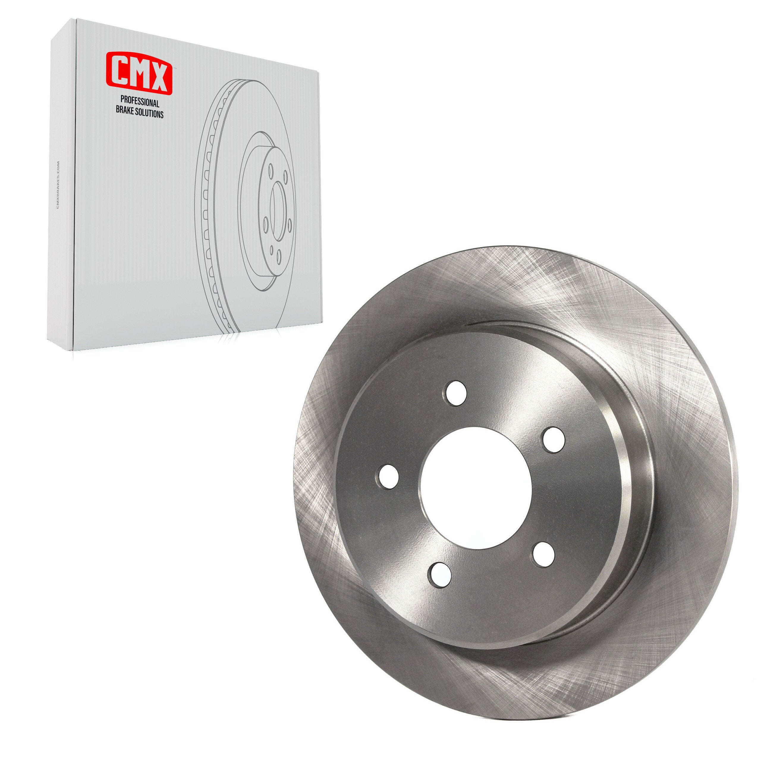 CMX 8-76650 Disc Brake Rotor for 1997-2007 Chrysler Voyager, Chrysler Grand Voyager, Chrysler Town & Country - Rear