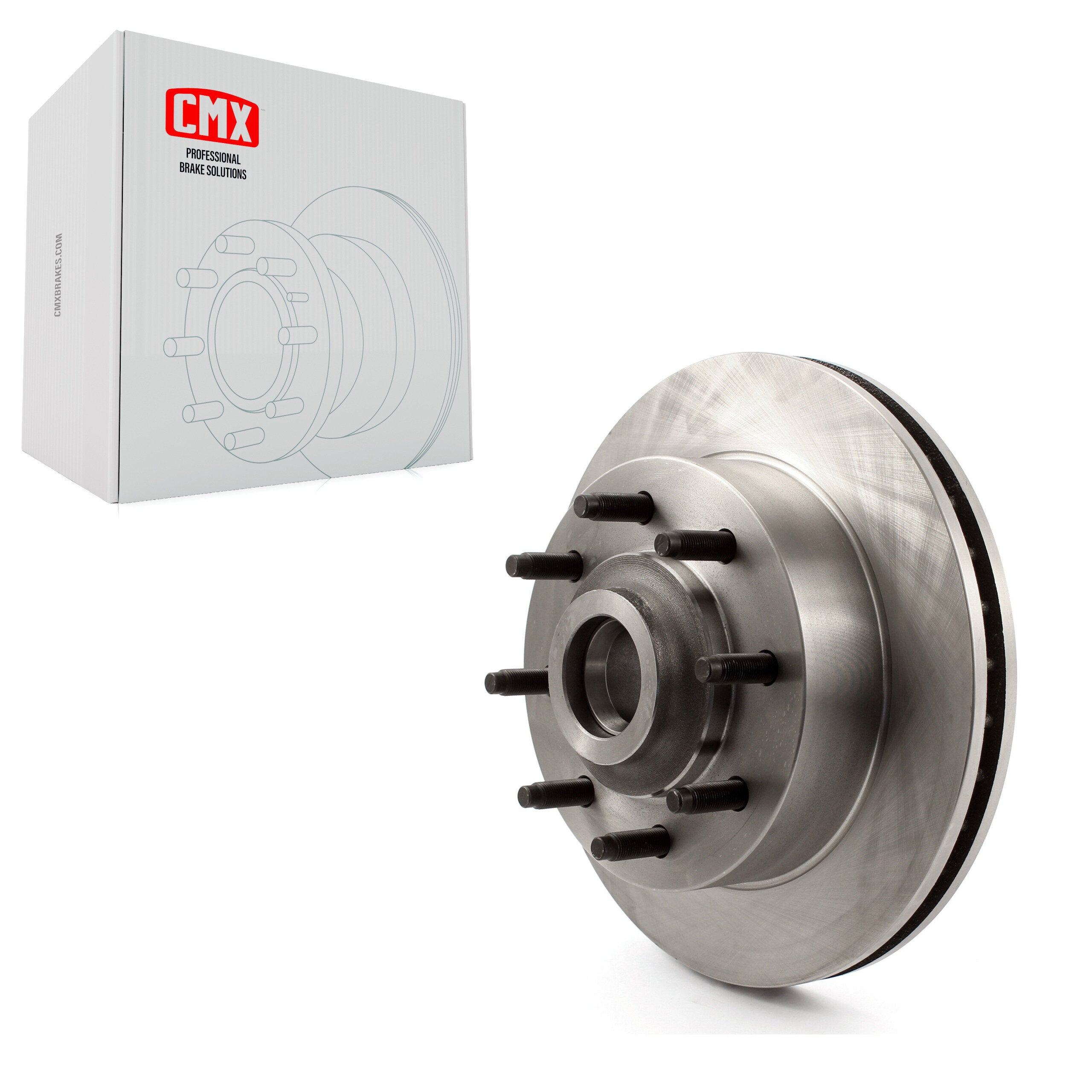 CMX 8-76808 Disc Brake Rotor and Hub Assembly for 1998-2003 Dodge Ram 2500, Dodge Ram 1500 Van, Dodge Ram 2500 Van - Front