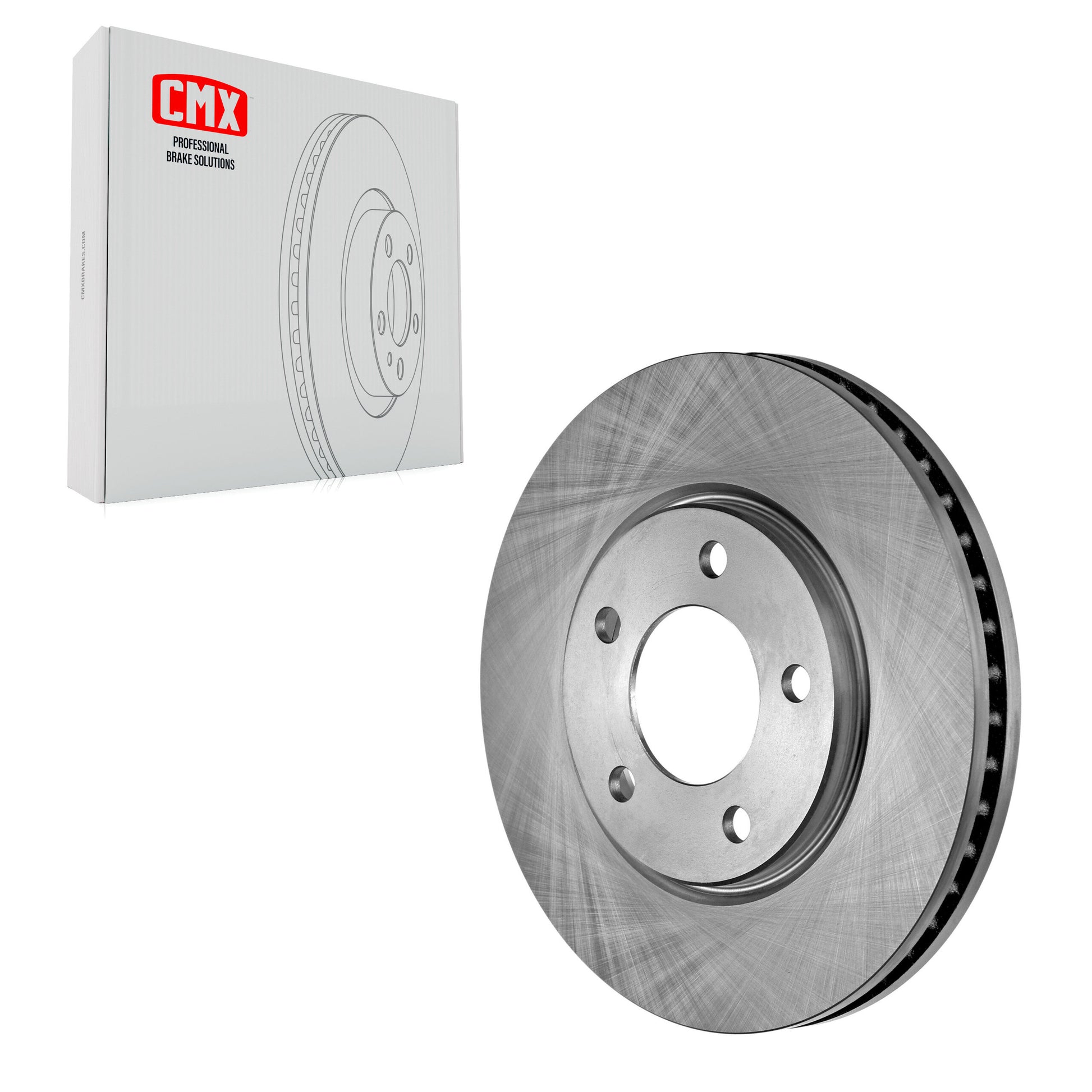 CMX 8-780049 Disc Brake Rotor for 2001-2007 Dodge Grand Caravan, Chrysler Town & Country, Chrysler Voyager - Front