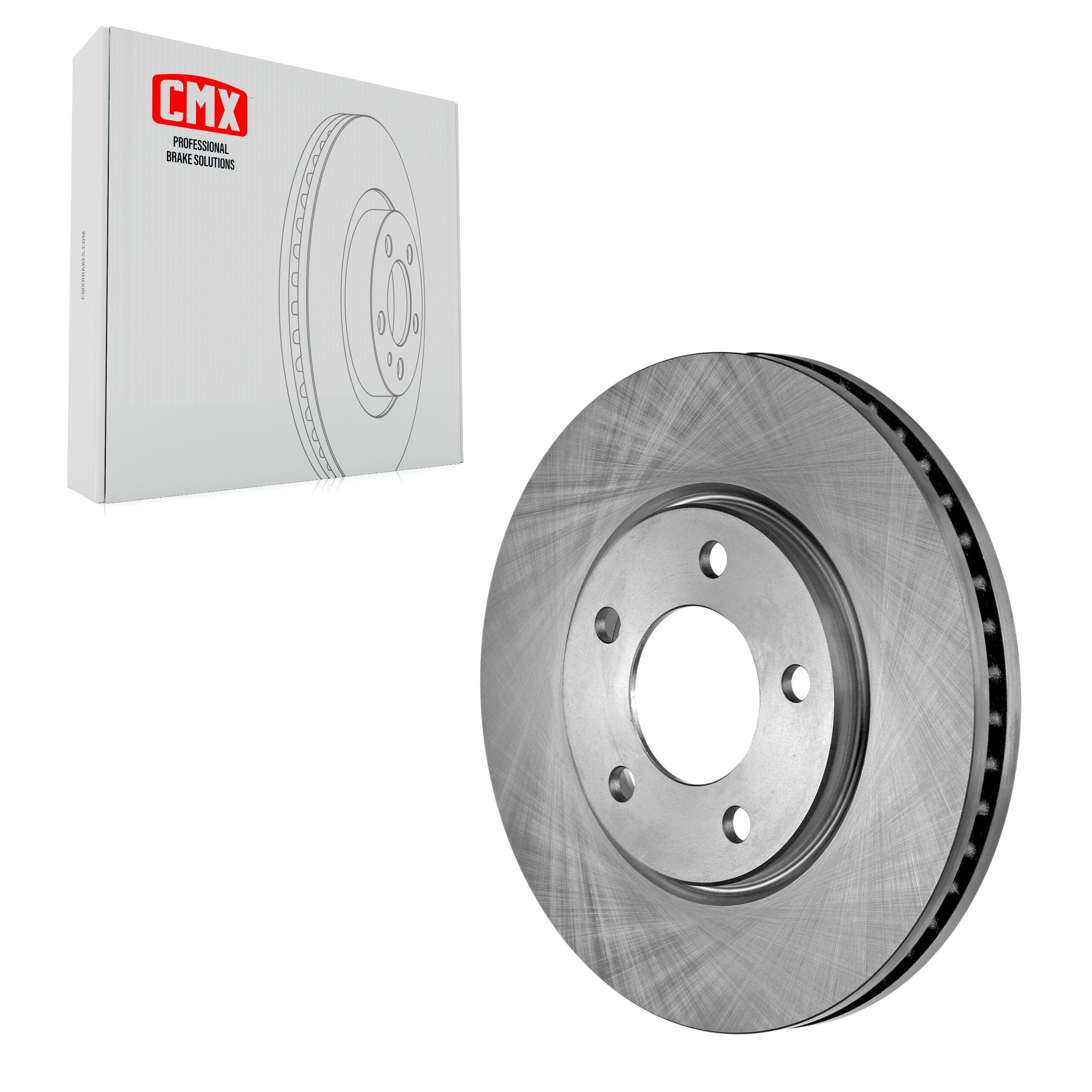 CMX 8-780049 Disc Brake Rotor for 2001-2007 Dodge Grand Caravan, Chrysler Town & Country, Chrysler Voyager - Front
