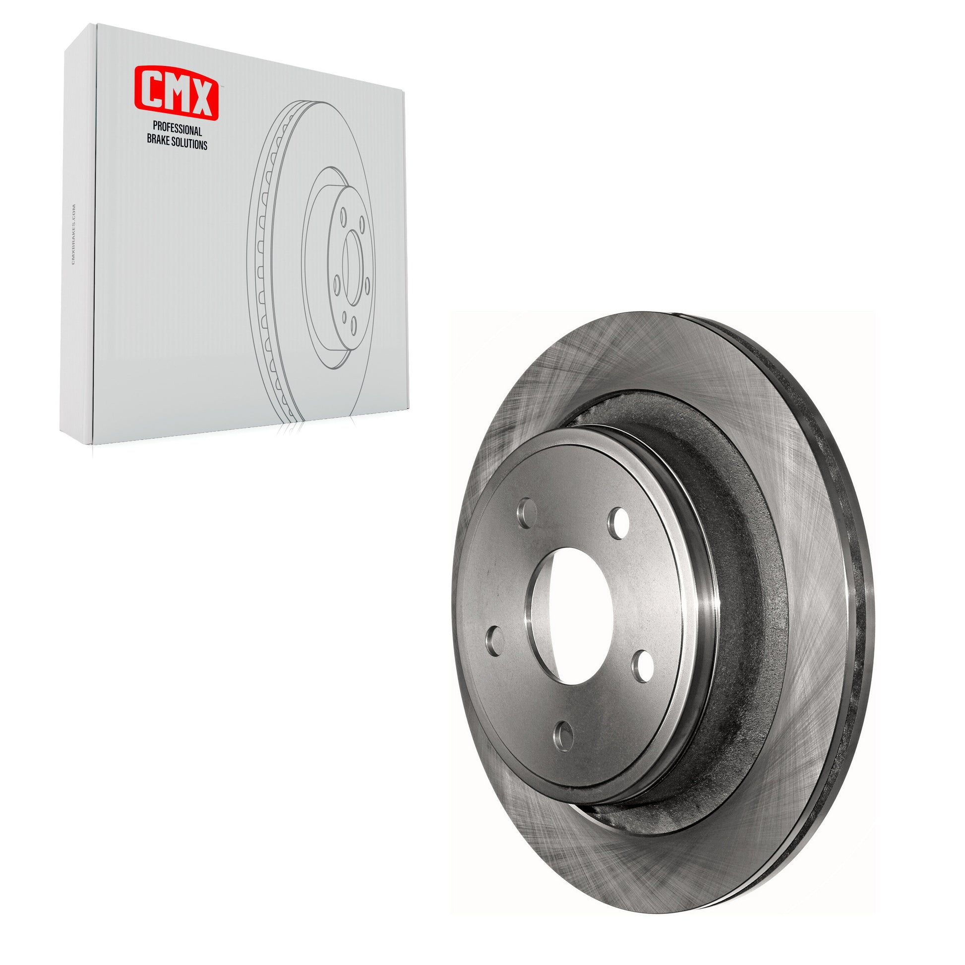CMX 8-780082 Disc Brake Rotor for 2002-2024 Ram 1500 Classic, Ram 1500, Dodge Ram 1500 - Rear