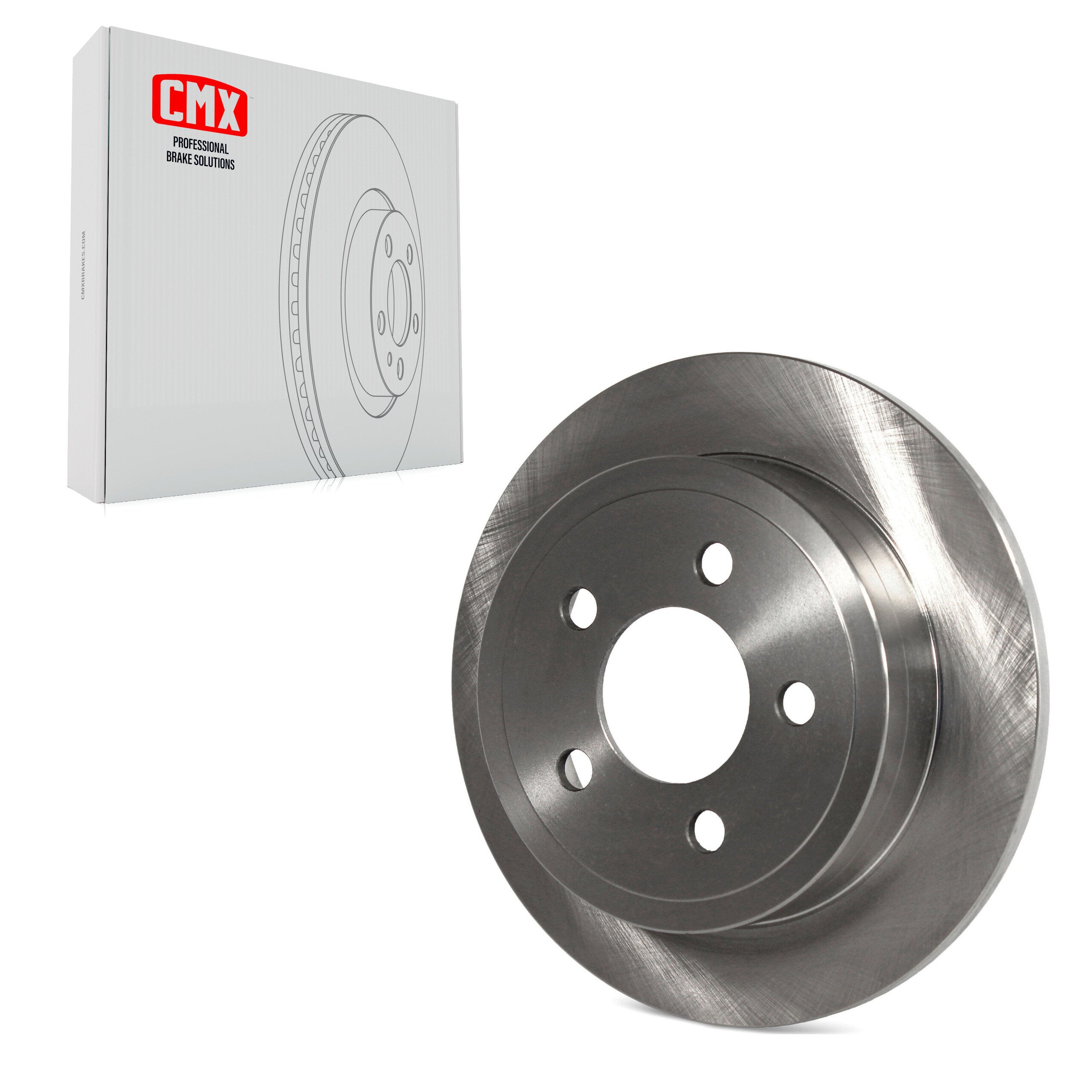 CMX 8-780134 Disc Brake Rotor for 2003-2007 Jeep Liberty, Jeep TJ, Jeep Wrangler - Rear