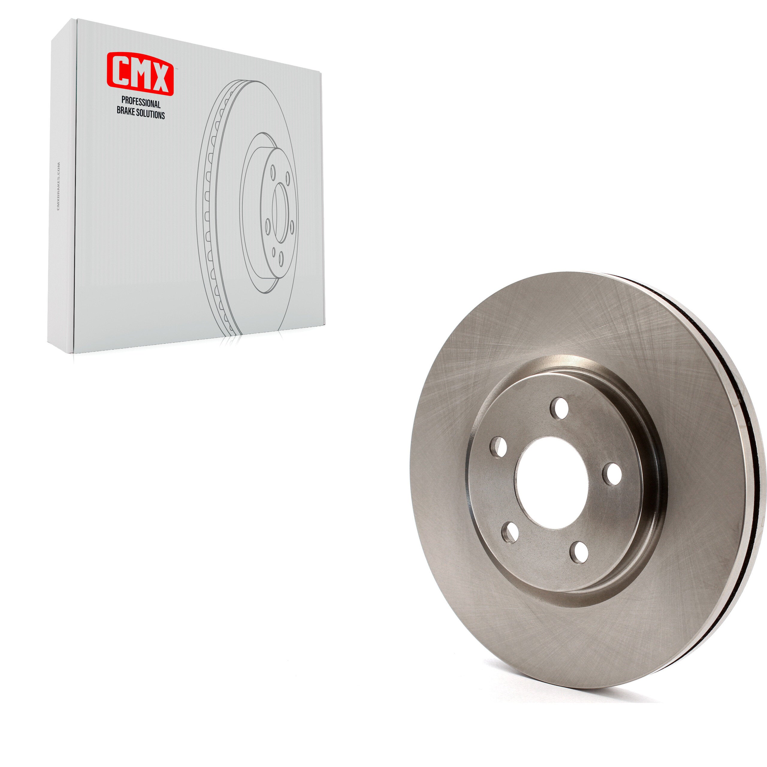 CMX 8-780136 Disc Brake Rotor for 2003-2009 Chrysler PT Cruiser, Dodge Neon - Front