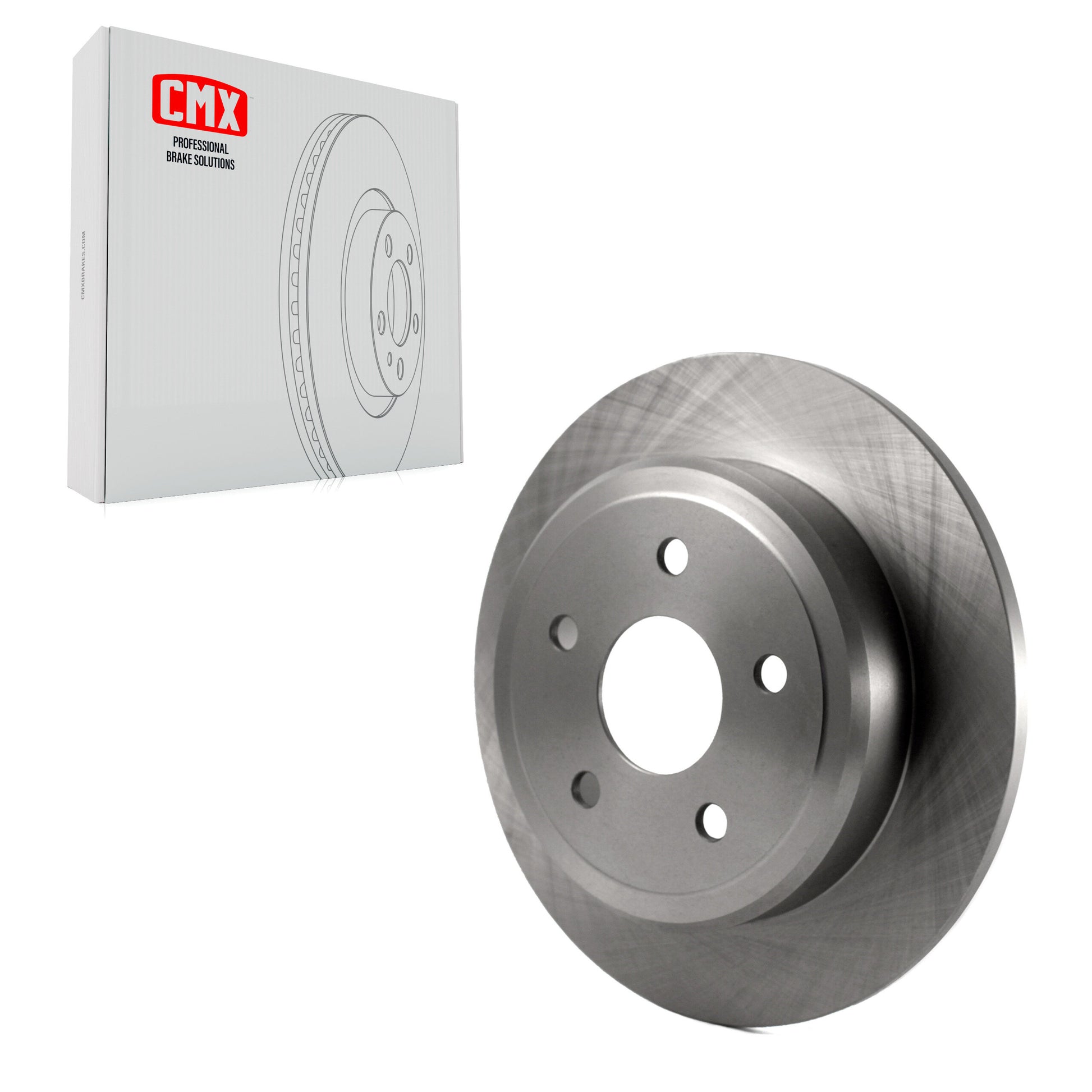 CMX 8-780296 Disc Brake Rotor for 2005-2010 Jeep Grand Cherokee, Jeep Commander - Rear