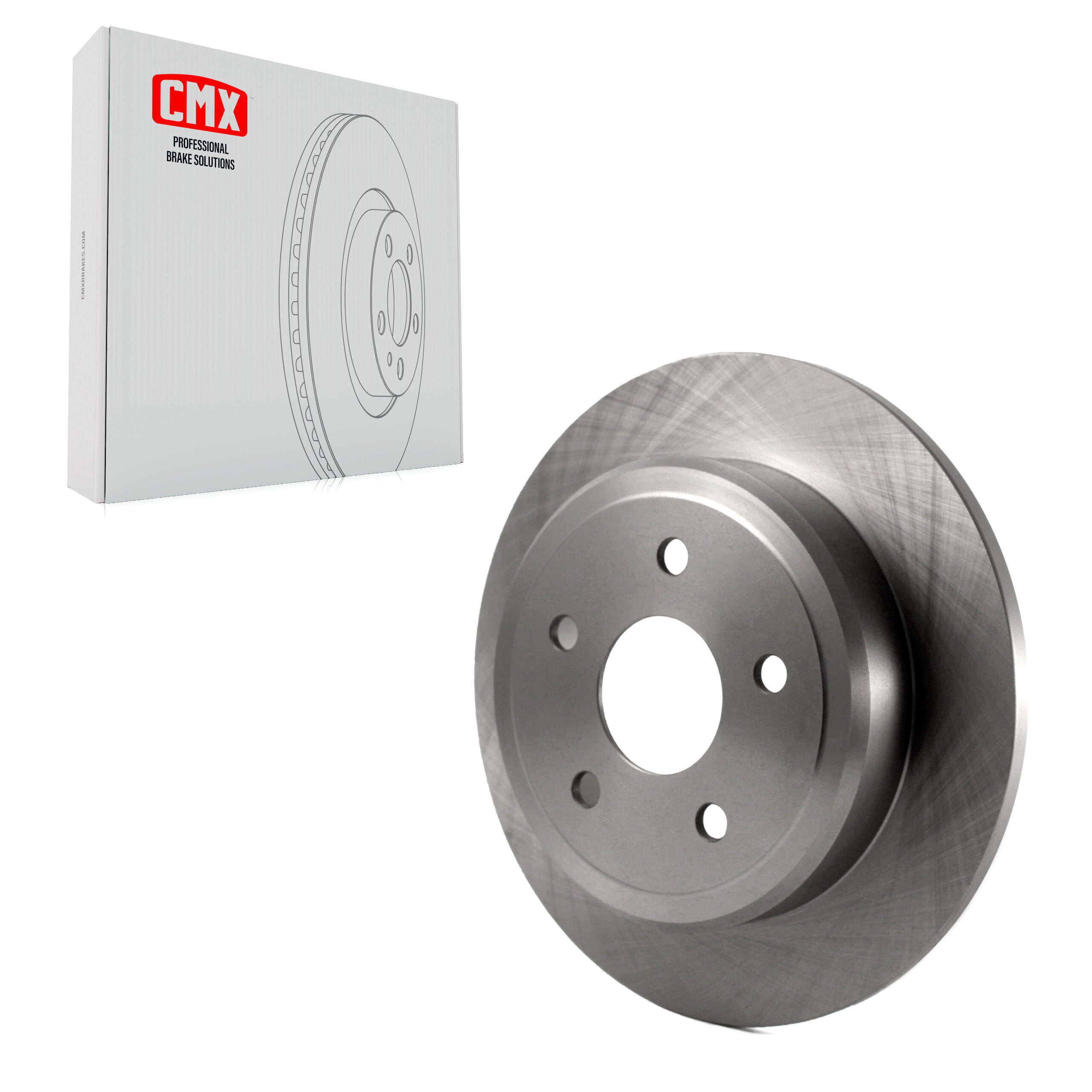 CMX 8-780296 Disc Brake Rotor for 2005-2010 Jeep Grand Cherokee, Jeep Commander - Rear