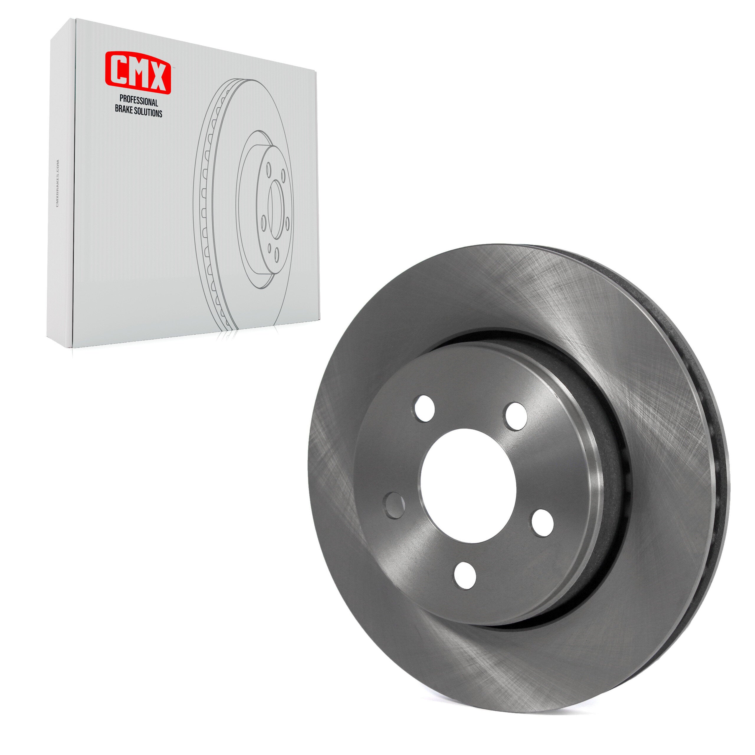 CMX 8-780540 Disc Brake Rotor for 2007-2012 Dodge Nitro, Jeep Liberty - Front