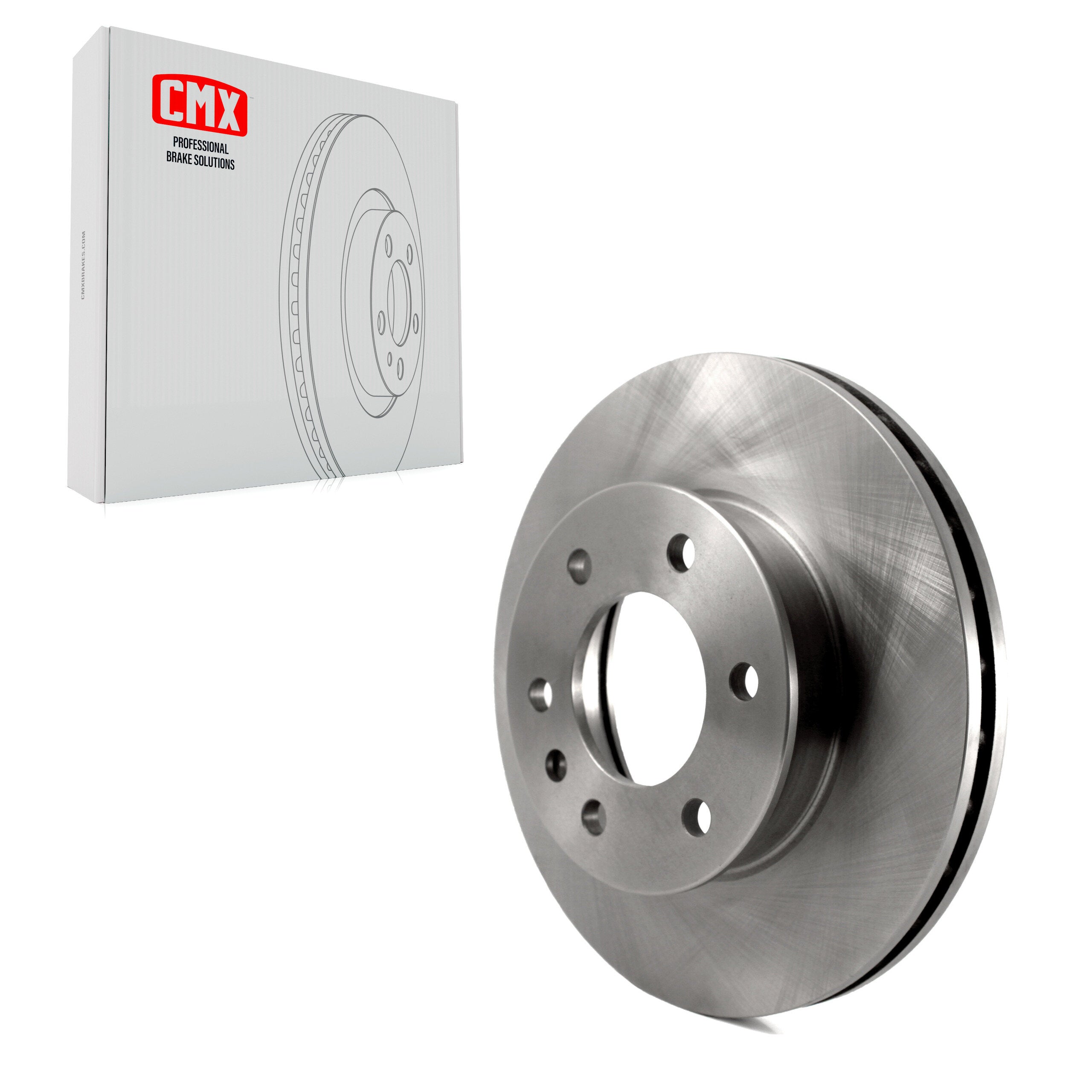 CMX 8-780614 Disc Brake Rotor for 2007-2024 Freightliner Sprinter 2500, Mercedes-Benz Sprinter 1500, Mercedes-Benz Sprinter 4500 - Front