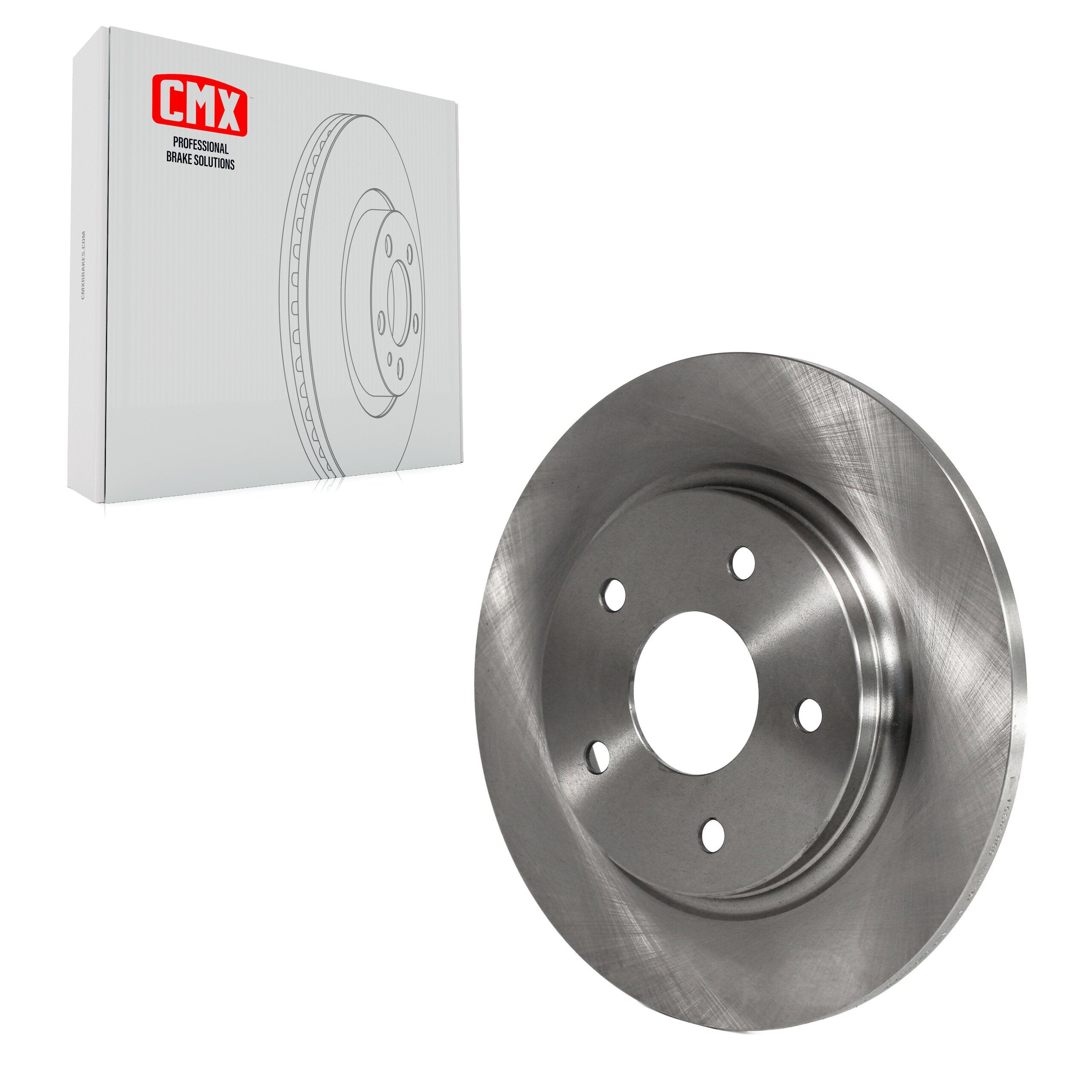 CMX 8-780623 Disc Brake Rotor for 2008-2018 Chrysler Town & Country, Dodge Grand Caravan, Dodge Journey - Rear