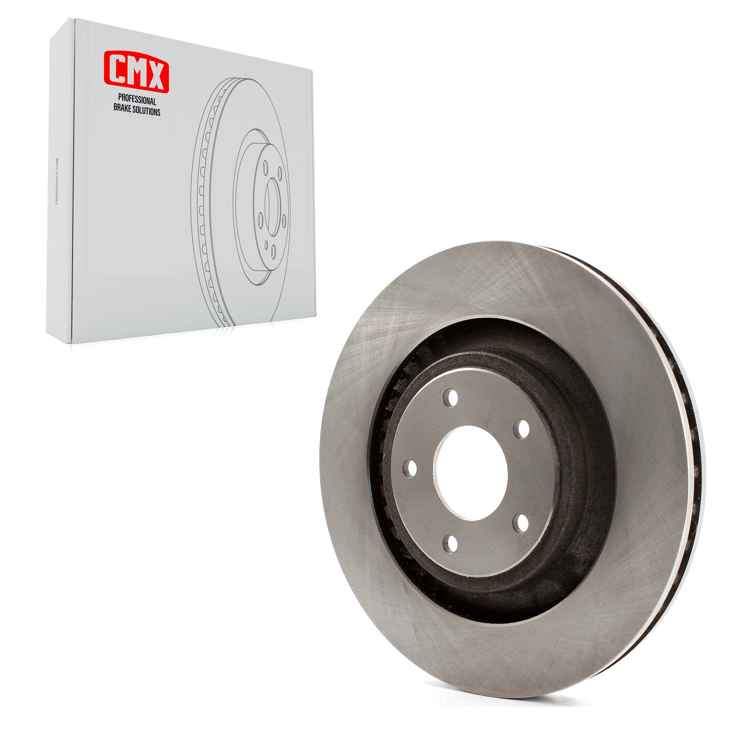 CMX 8-780753 Disc Brake Rotor for 2008-2014 Chrysler 200, Dodge Avenger, Dodge Caliber - Front