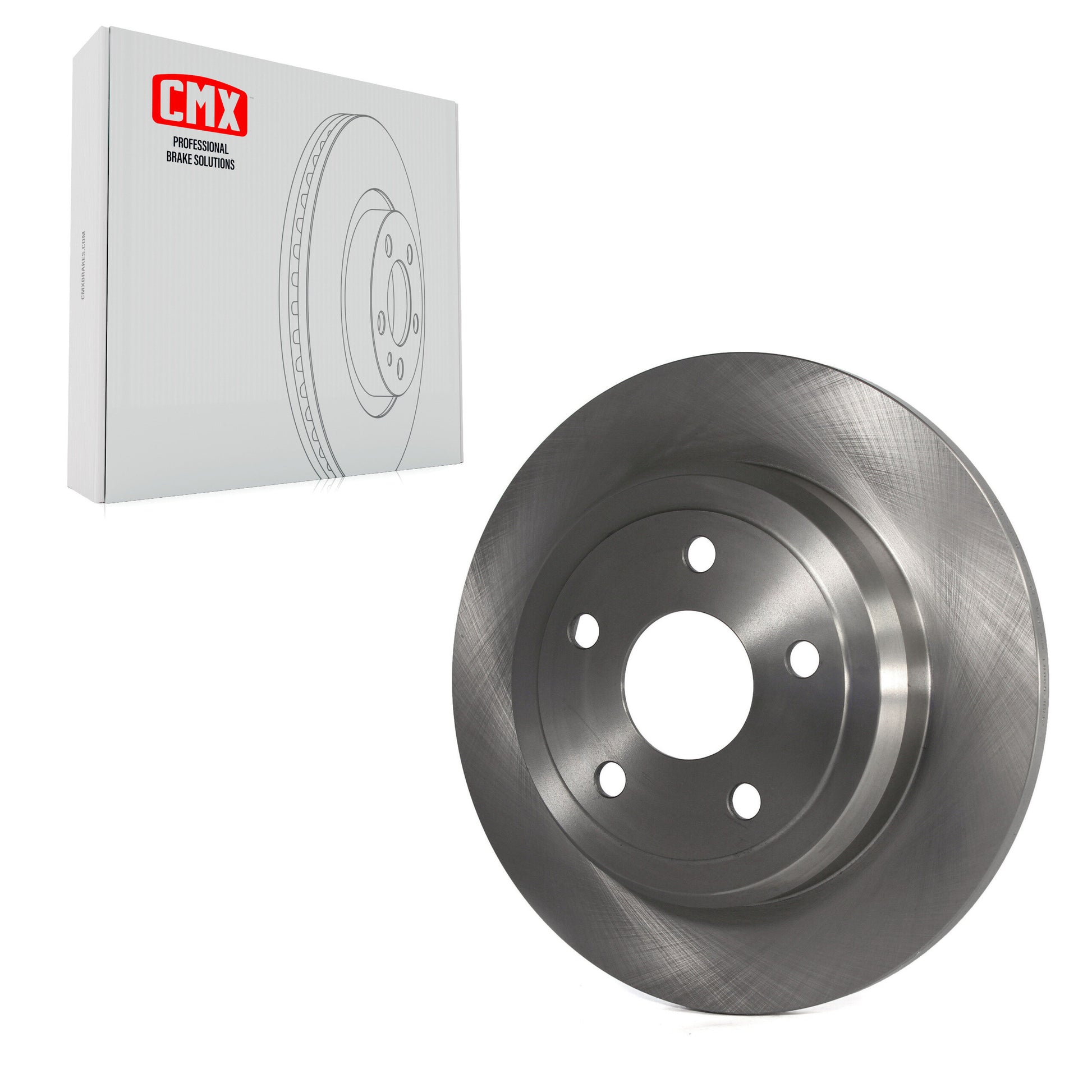 CMX 8-780867 Disc Brake Rotor for 2011-2024 Dodge Durango, Jeep Grand Cherokee - Rear
