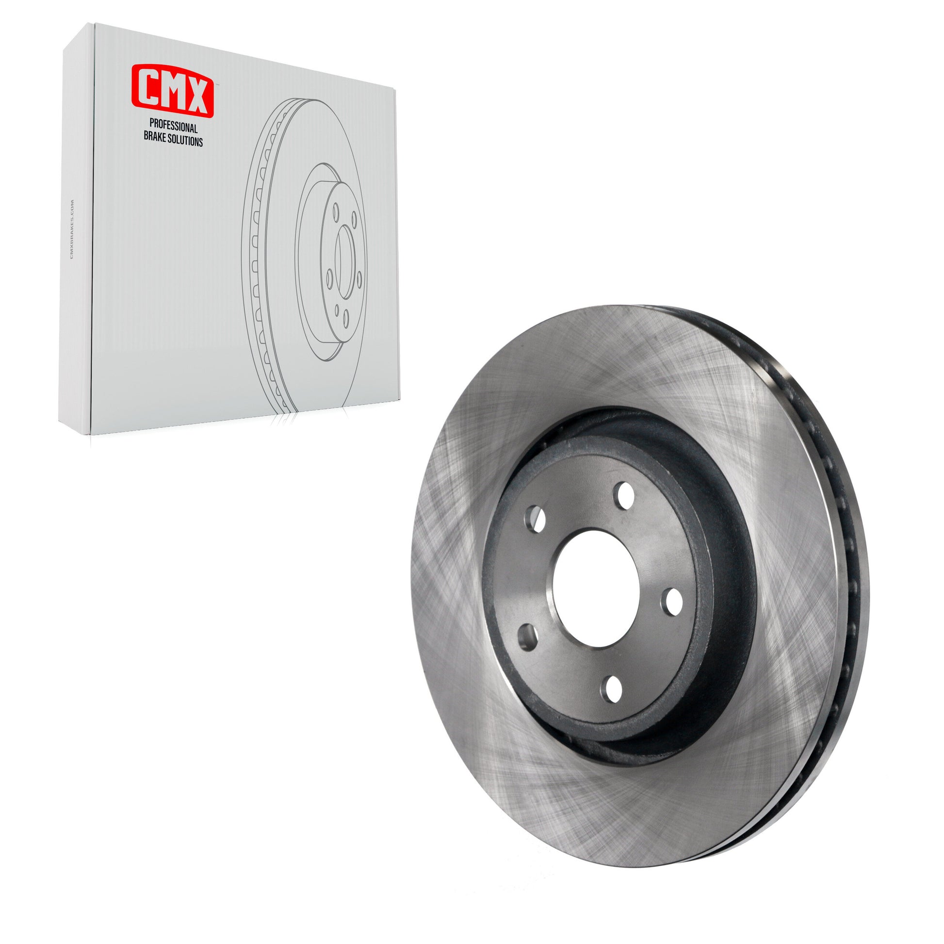 CMX 8-780870 Disc Brake Rotor for 2011-2024 Jeep Grand Cherokee WK, Dodge Durango, Jeep Grand Cherokee - Front