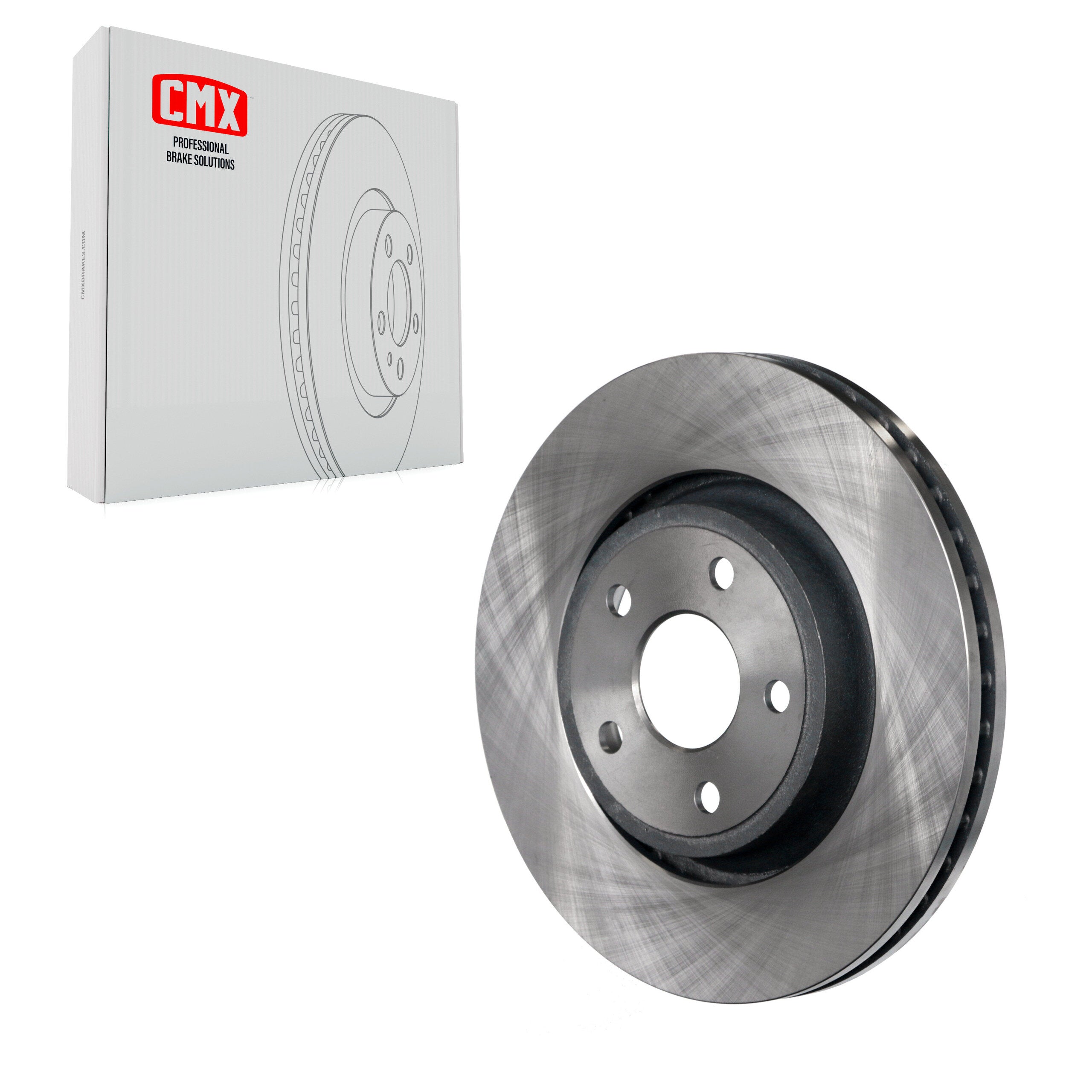 CMX 8-780870 Disc Brake Rotor for 2011-2024 Jeep Grand Cherokee WK, Dodge Durango, Jeep Grand Cherokee - Front