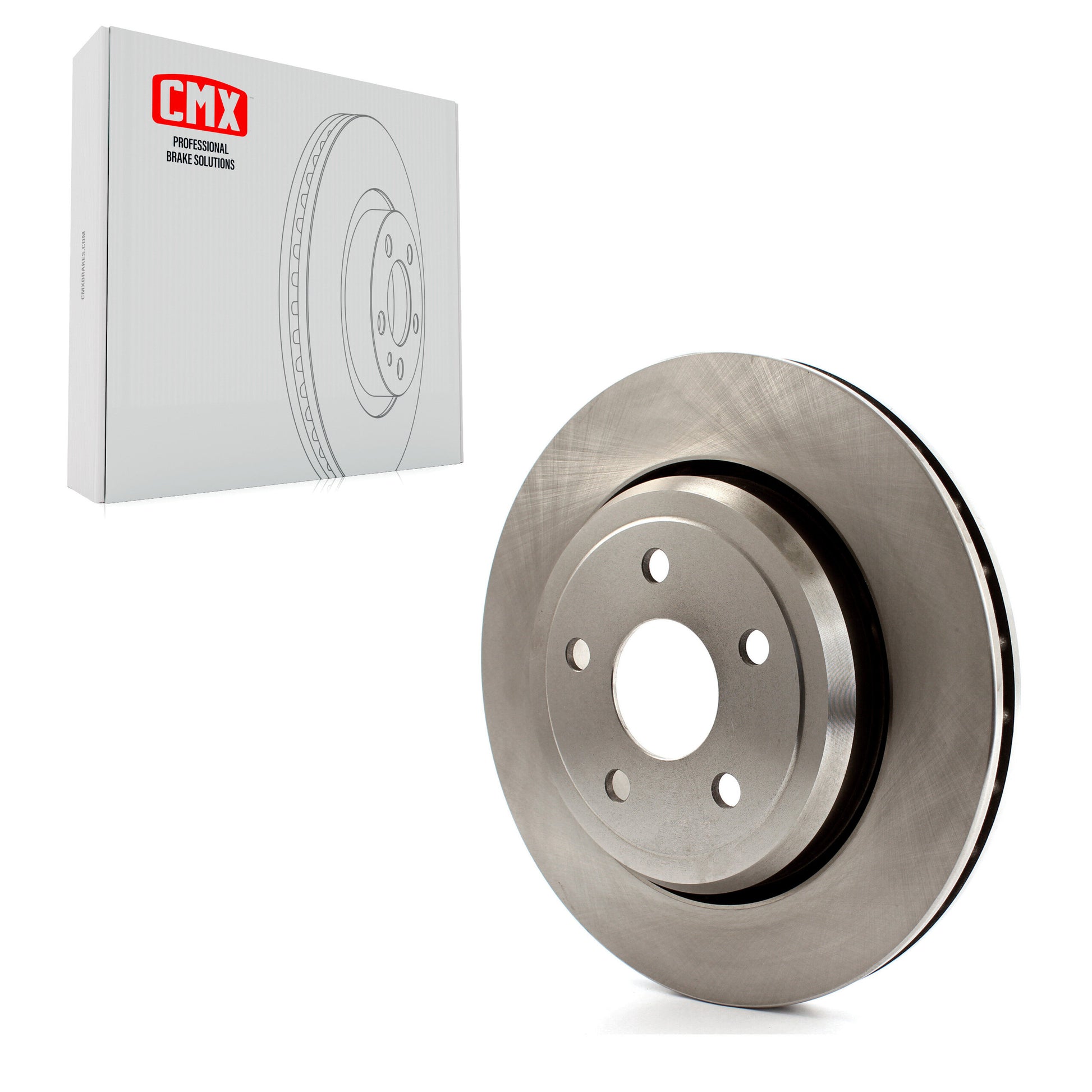 CMX 8-780961 Disc Brake Rotor for 2012-2024 Dodge Durango, Jeep Grand Cherokee - Rear